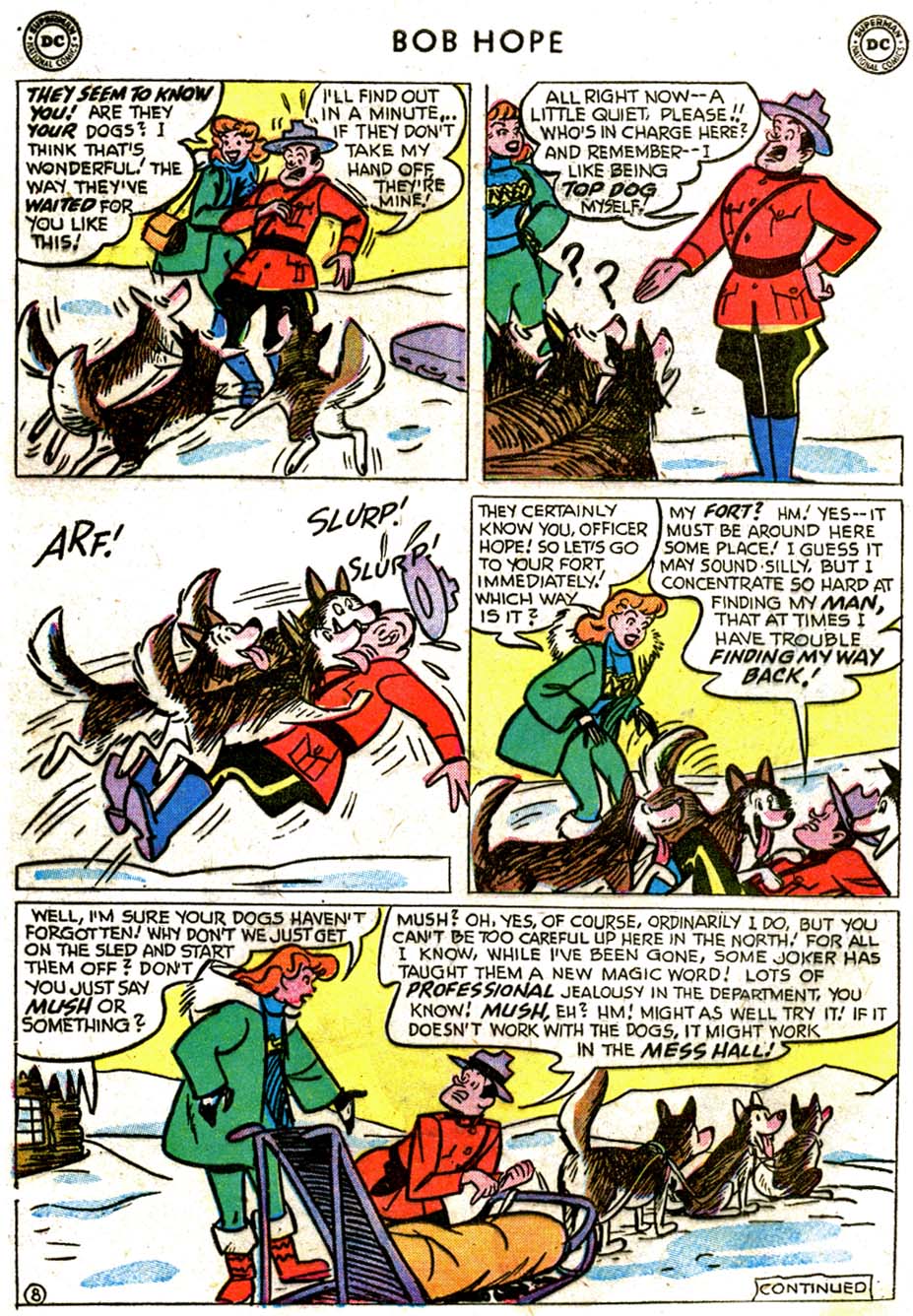 Read online The Adventures of Bob Hope comic -  Issue #47 - 10