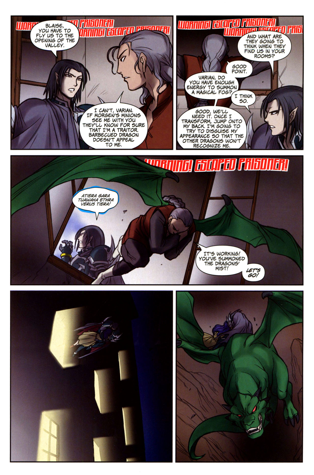 Read online Lords of Avalon: Knight of Darkness comic -  Issue #2 - 19