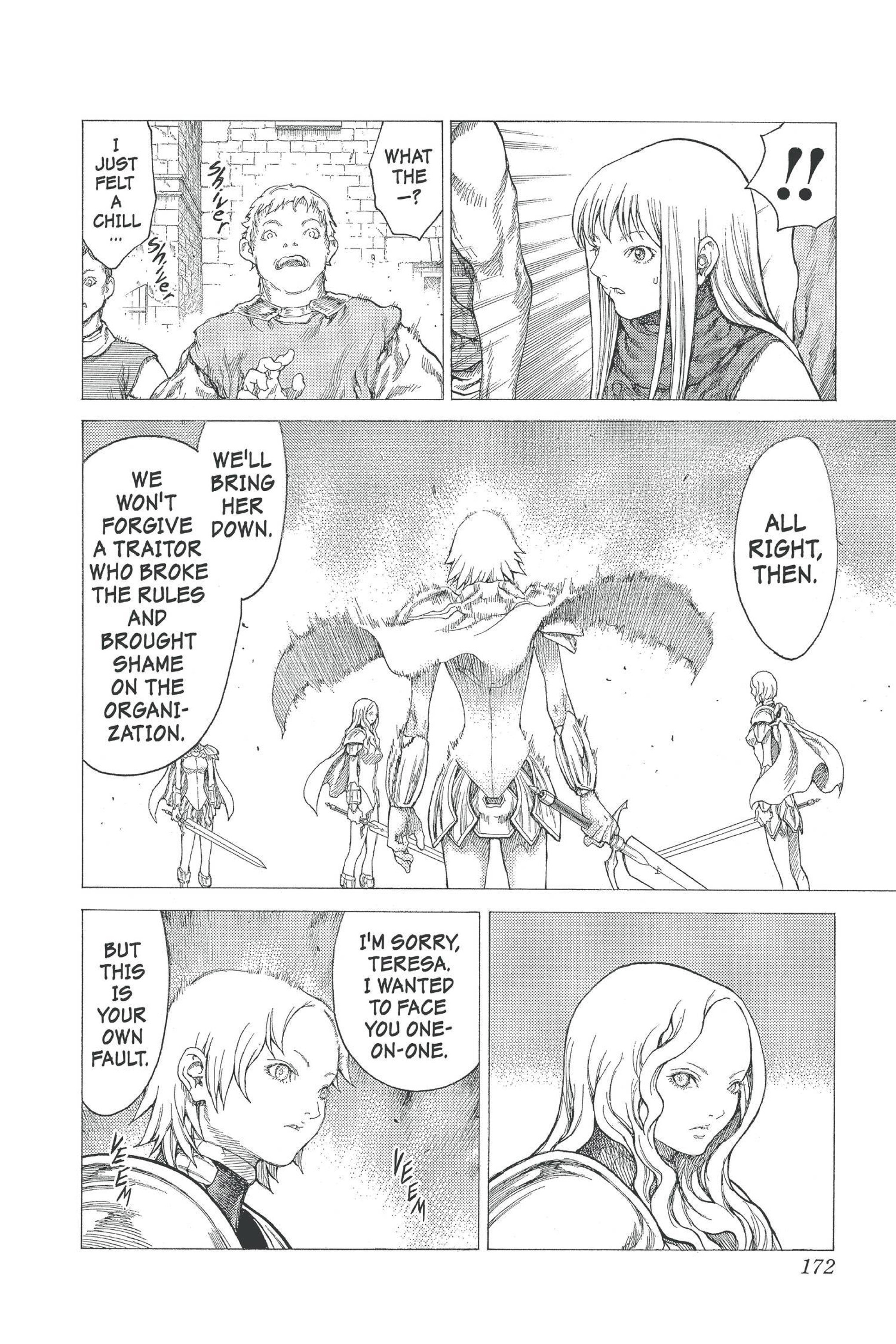 Read online Claymore comic -  Issue #4 - 155