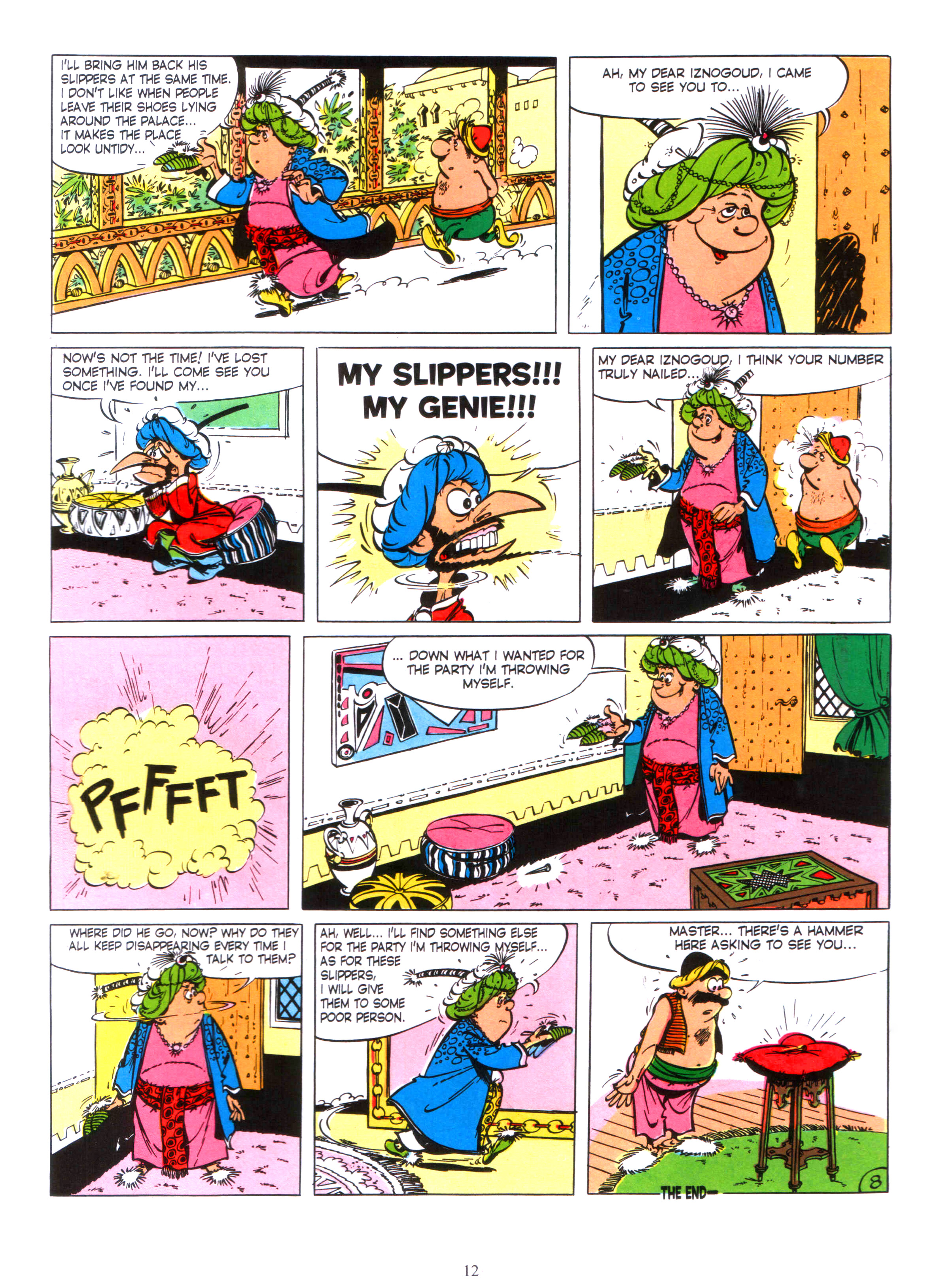 Read online Iznogoud comic -  Issue #9 - 11