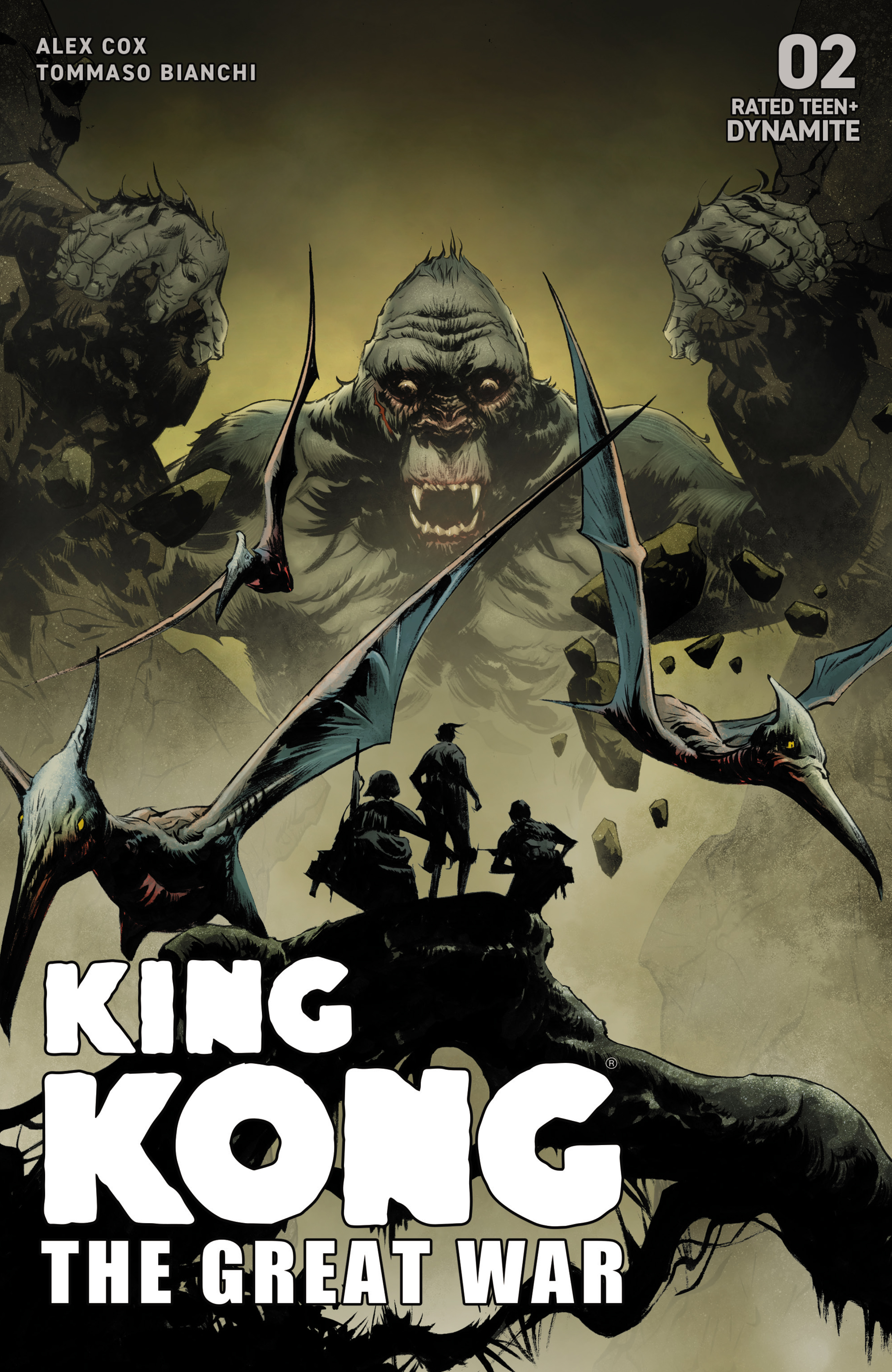 Read online Kong: The Great War comic -  Issue #2 - 1