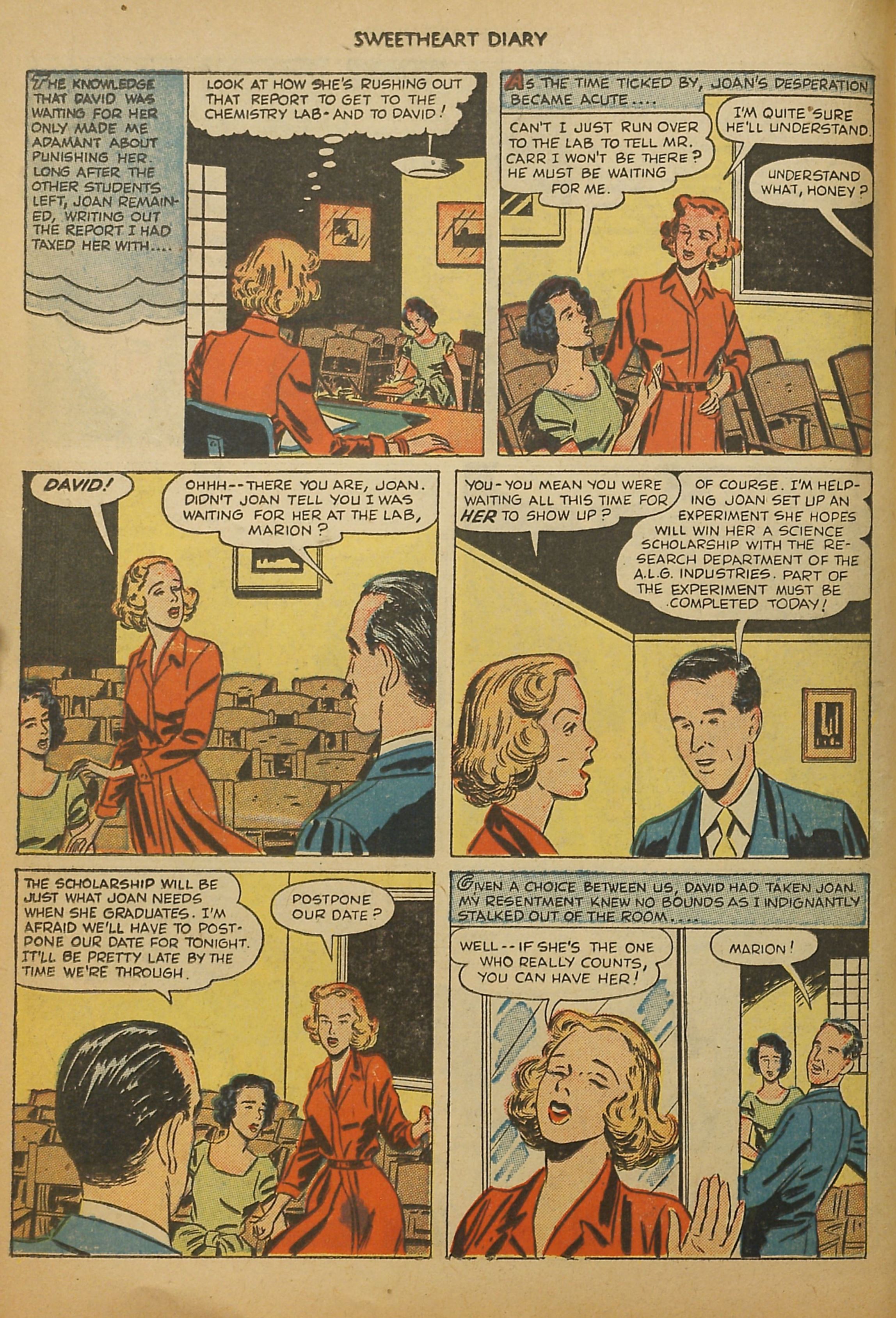 Read online Sweetheart Diary comic -  Issue #3 - 18