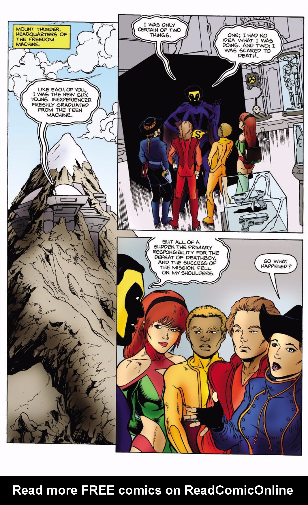 Read online Pantheon comic -  Issue #3 - 3