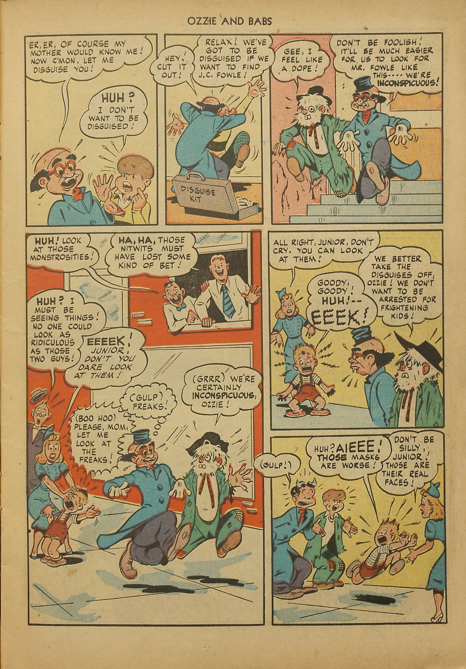 Read online Ozzie And Babs comic -  Issue #11 - 19