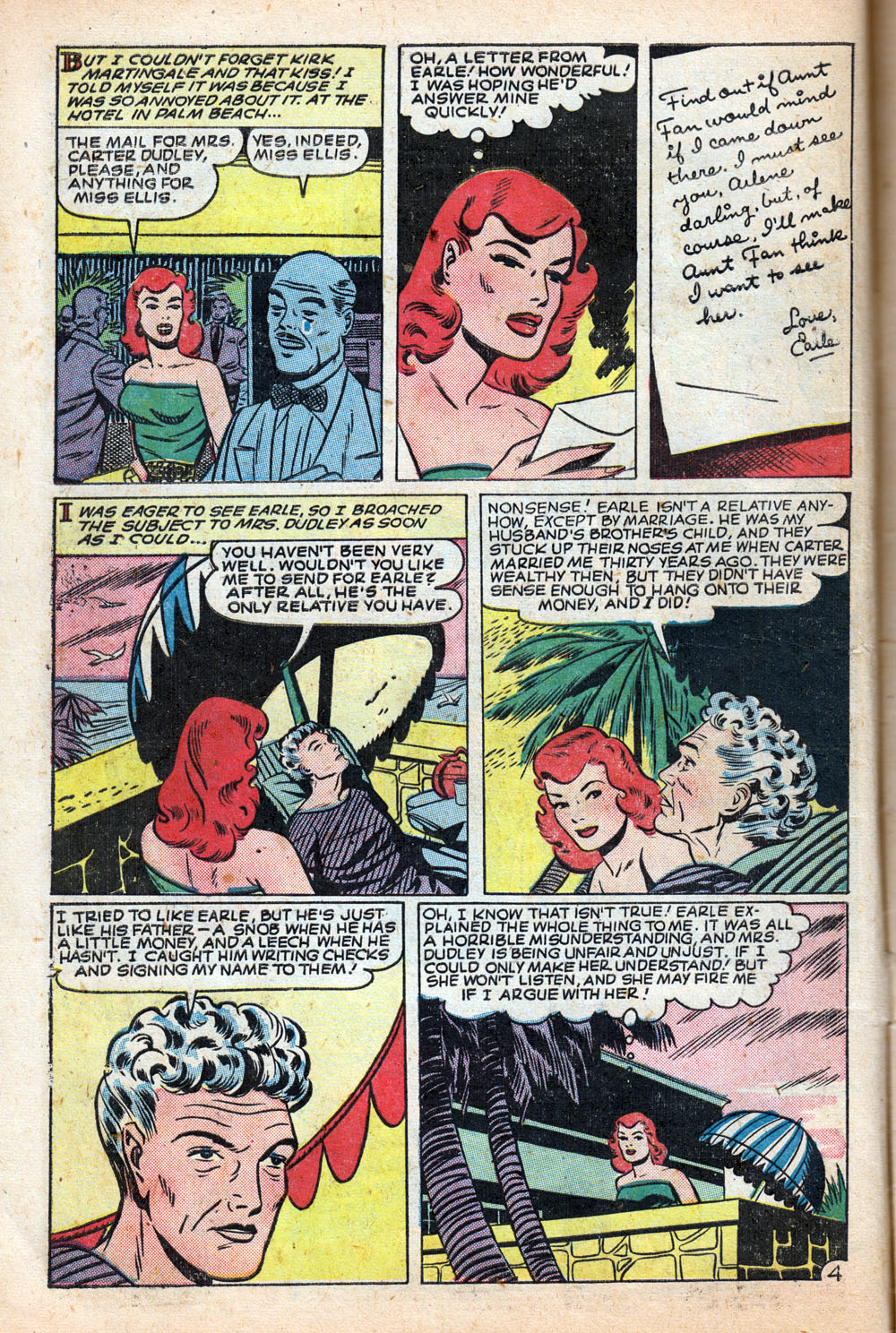 Read online Glamorous Romances comic -  Issue #50 - 6