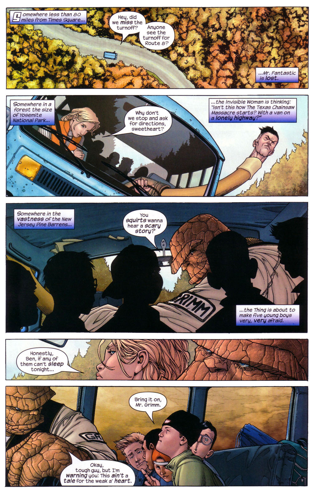 Read online Marvel Knights 4 comic -  Issue #5 - 3