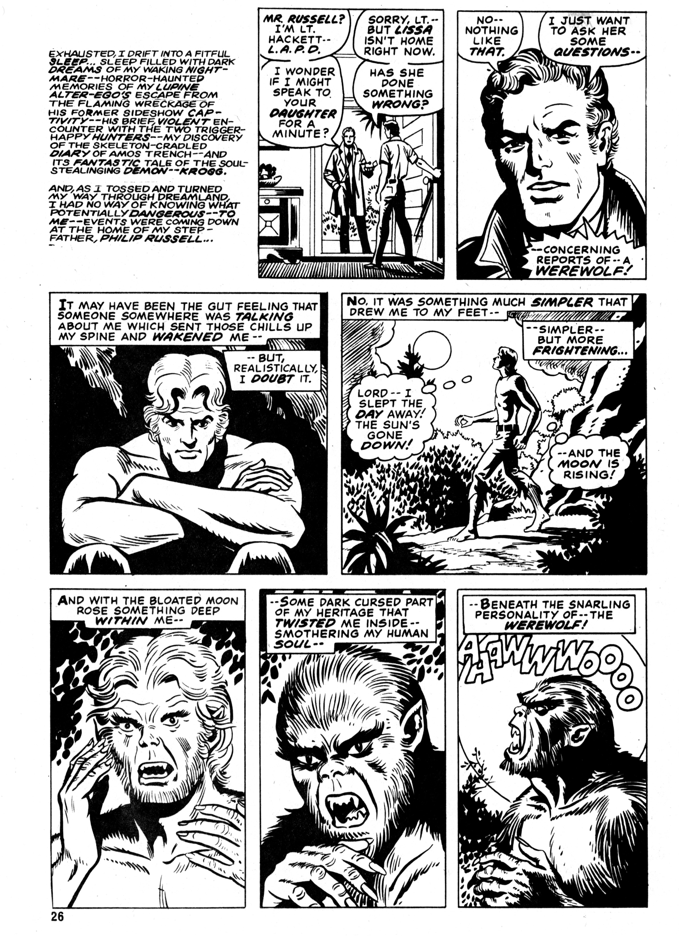 Read online Dracula Lives (1974) comic -  Issue #26 - 25