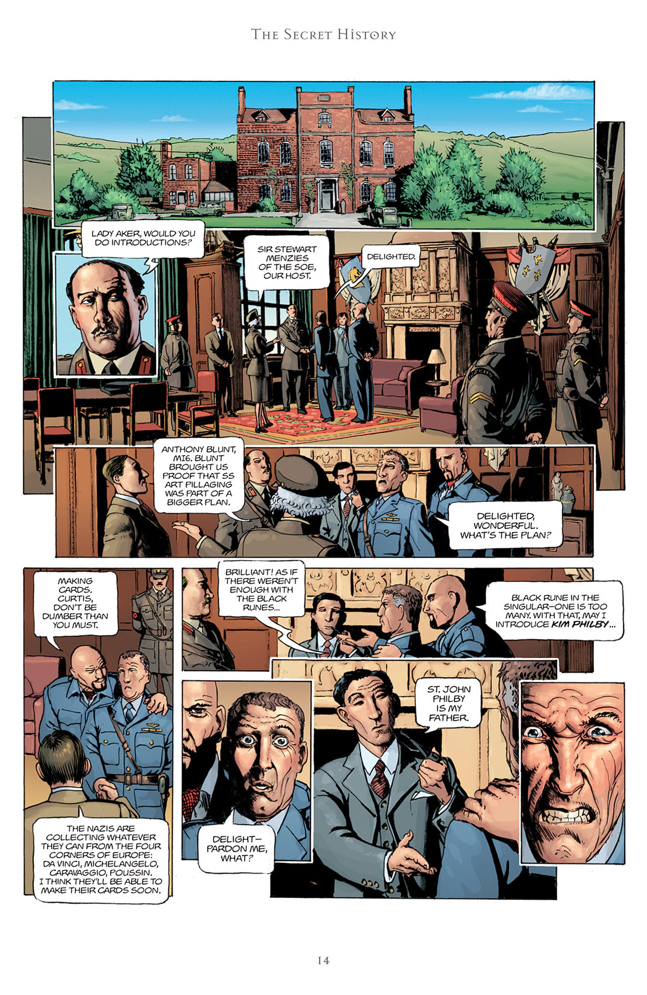 Read online The Secret History comic -  Issue #11 - 15