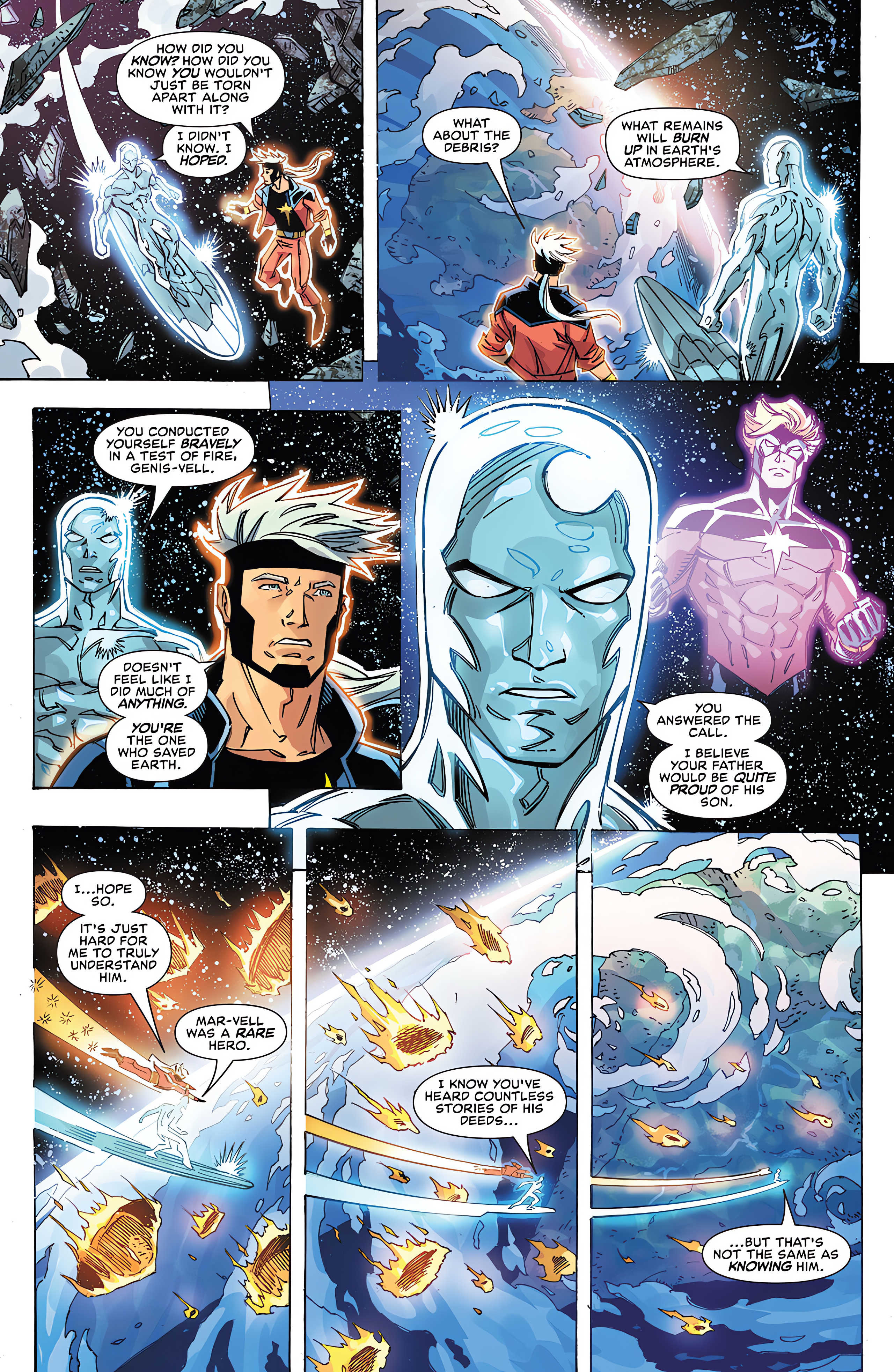 Read online Silver Surfer: Rebirth Legacy comic -  Issue #1 - 9