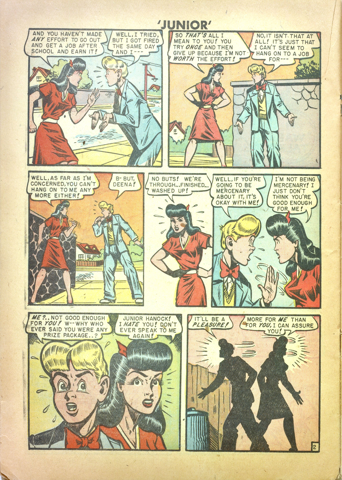 Read online Junior (1947) comic -  Issue #13 - 22