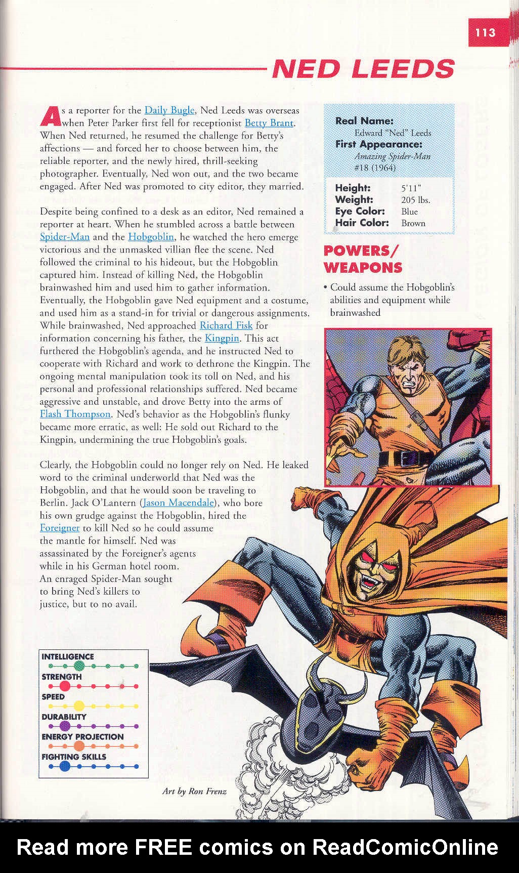 Read online Marvel Encyclopedia comic -  Issue # TPB 4 - 113