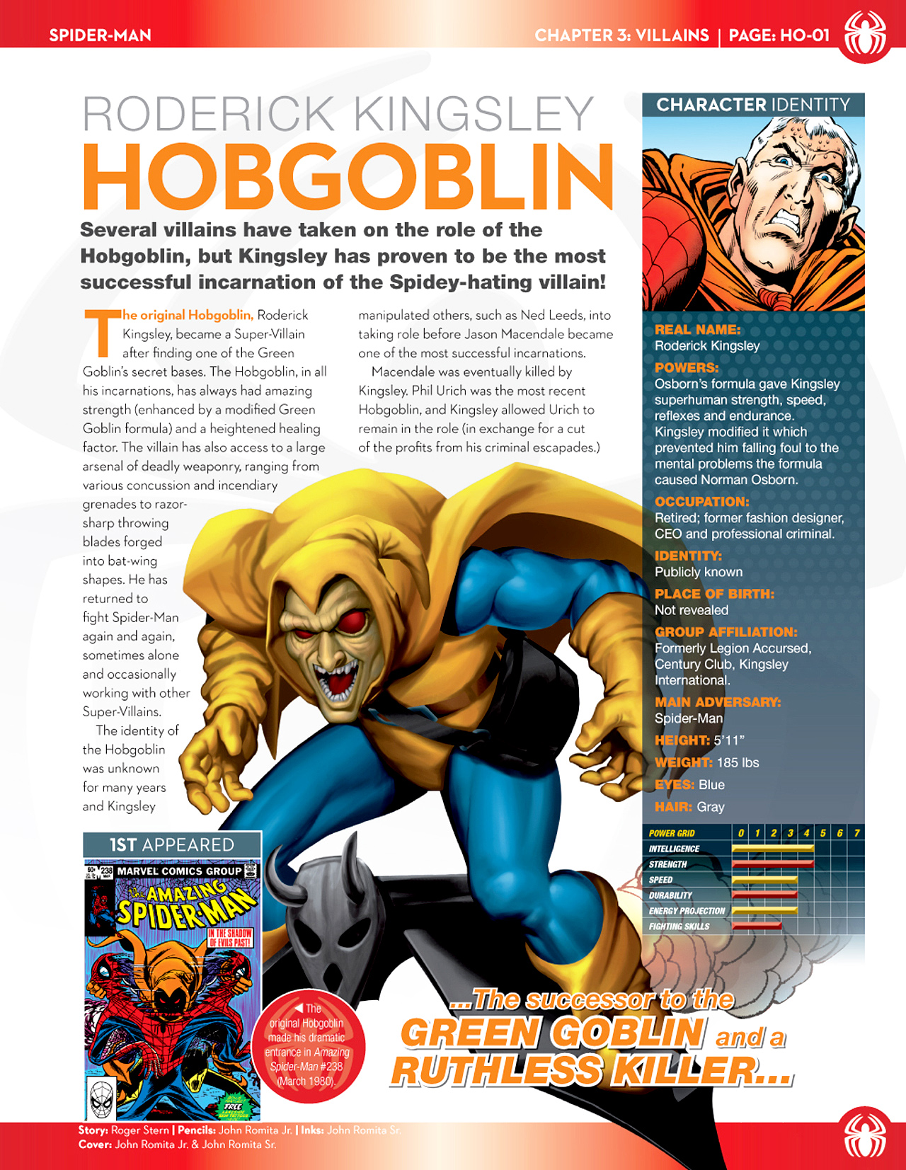 Read online Marvel Fact Files comic -  Issue #20 - 22