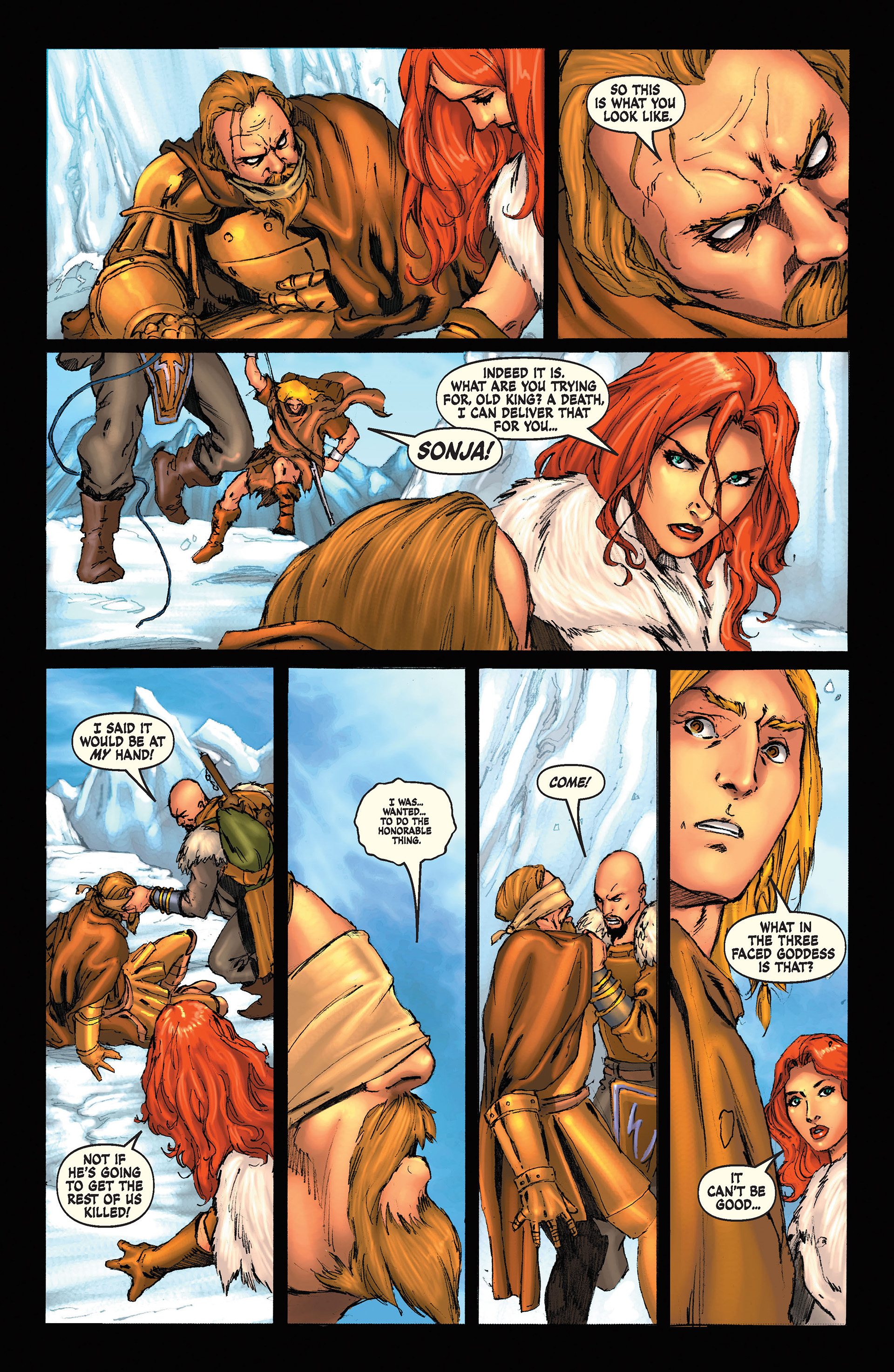 Read online Red Sonja Omnibus comic -  Issue # TPB 1 - 329