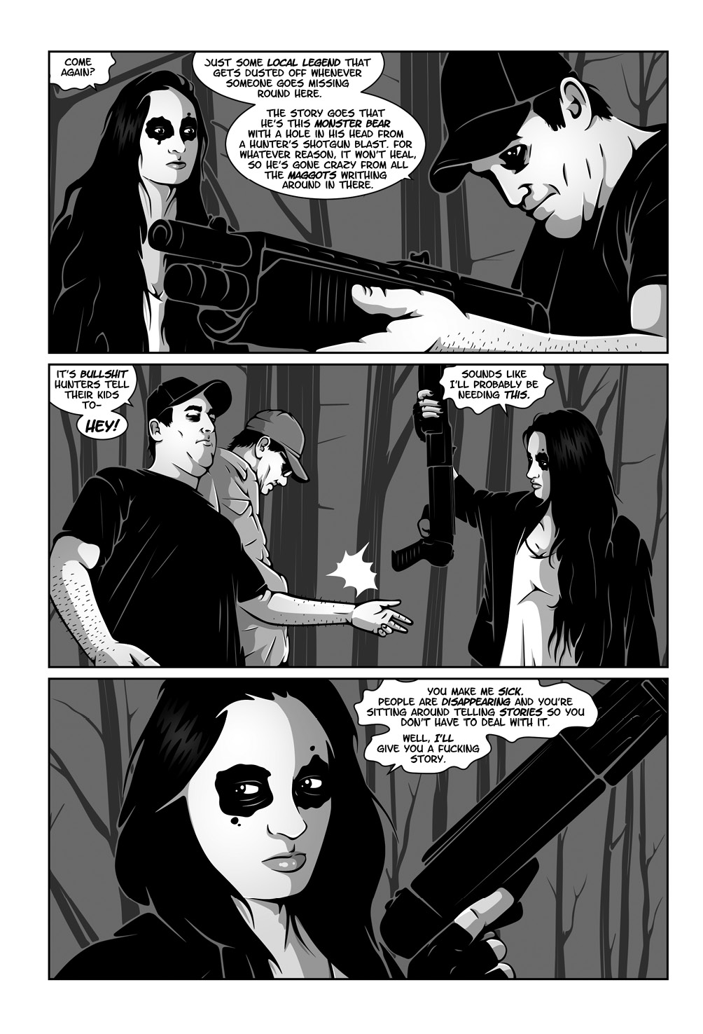 Read online Hollow Girl comic -  Issue #8 - 19