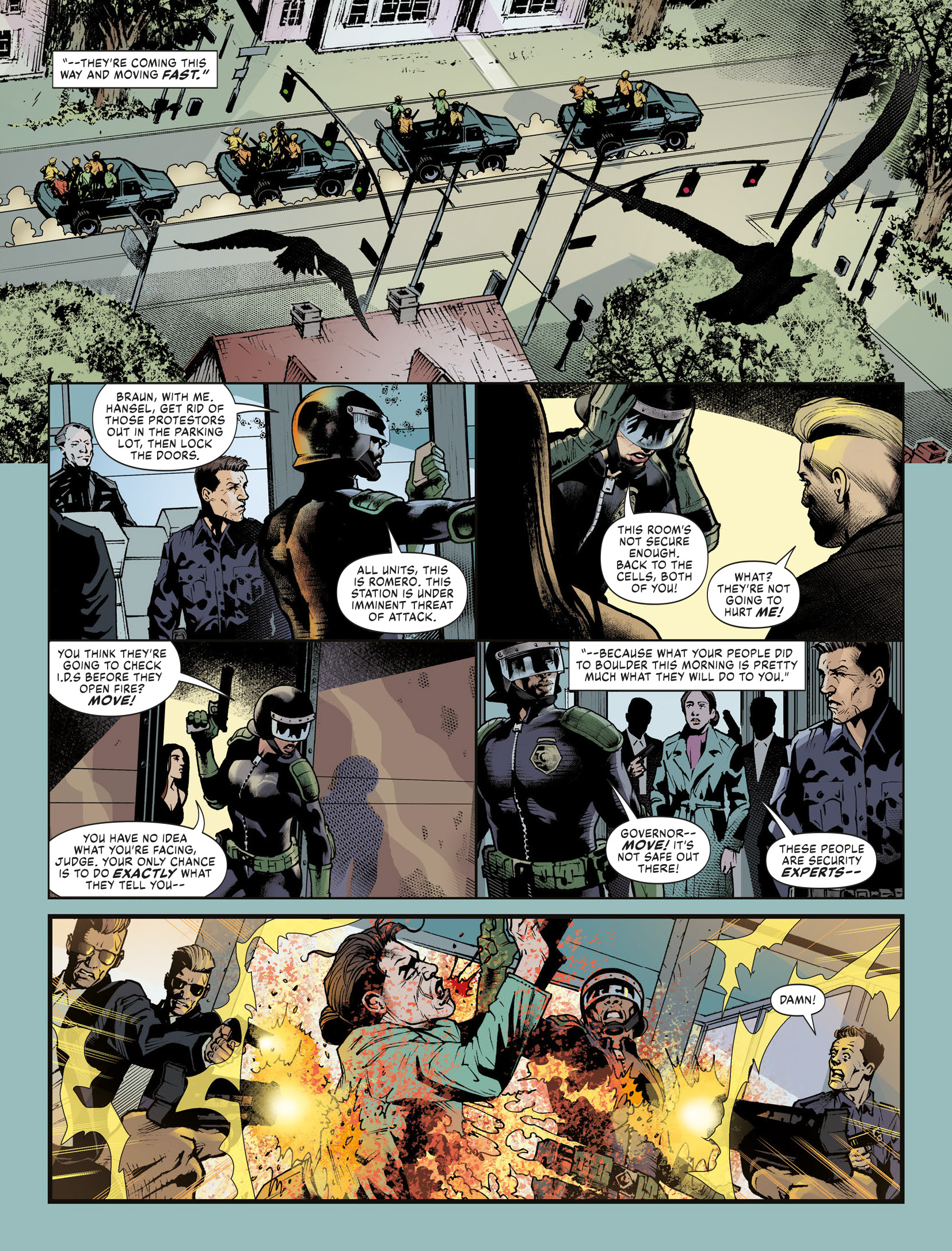 Read online Judge Dredd Megazine (Vol. 5) comic -  Issue #458 - 129
