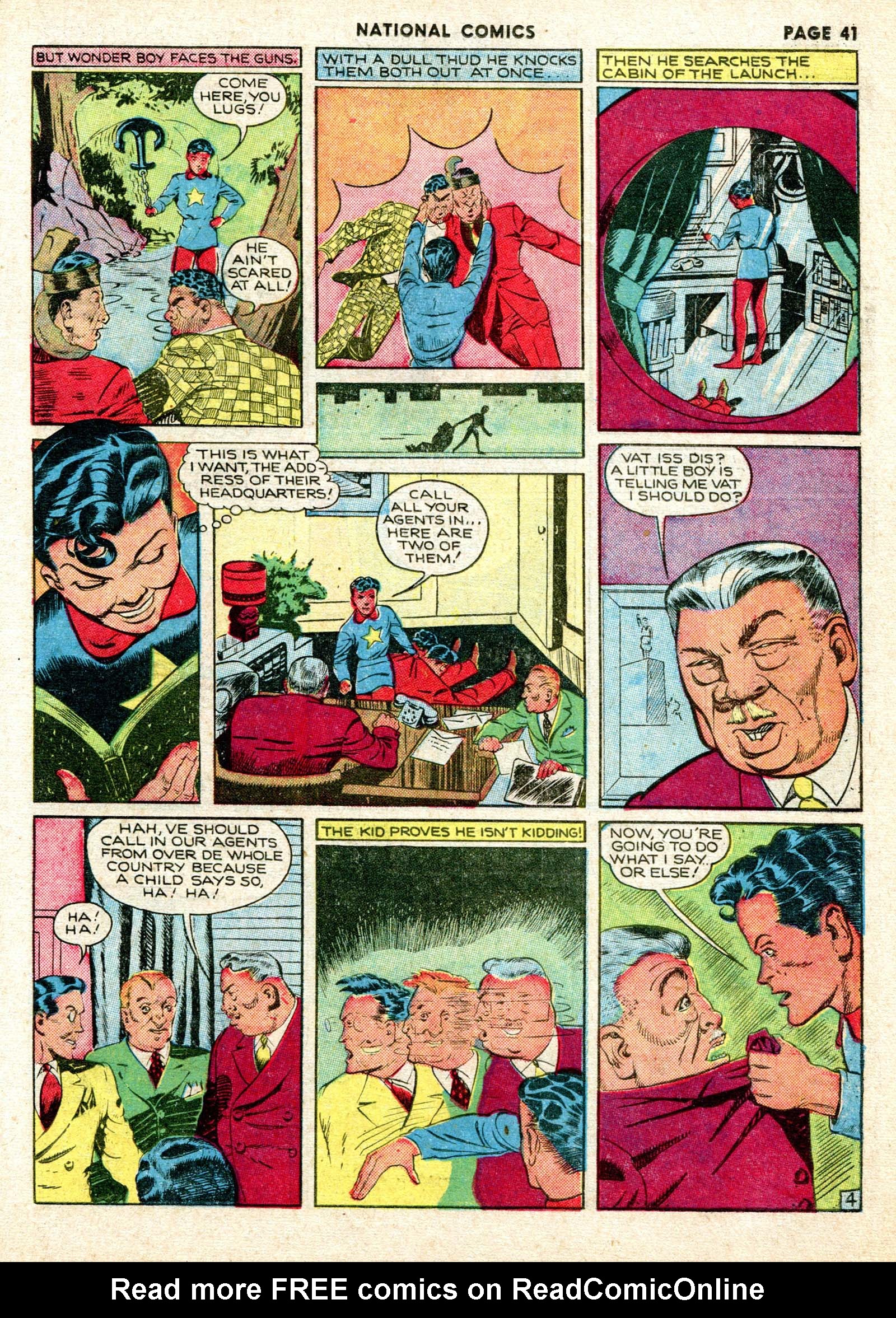 Read online National Comics comic -  Issue #8 - 43