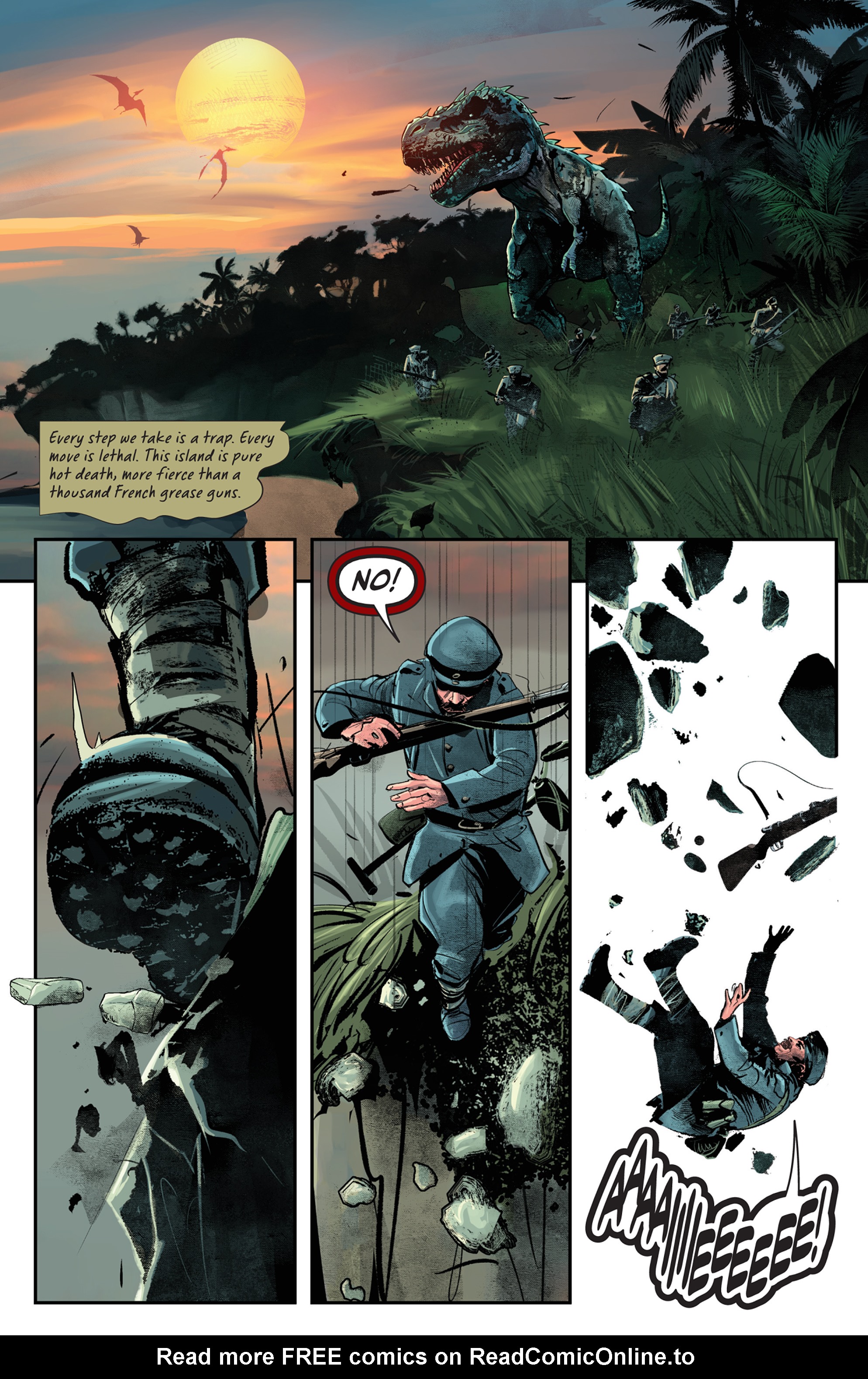 Read online Kong: The Great War comic -  Issue #3 - 8