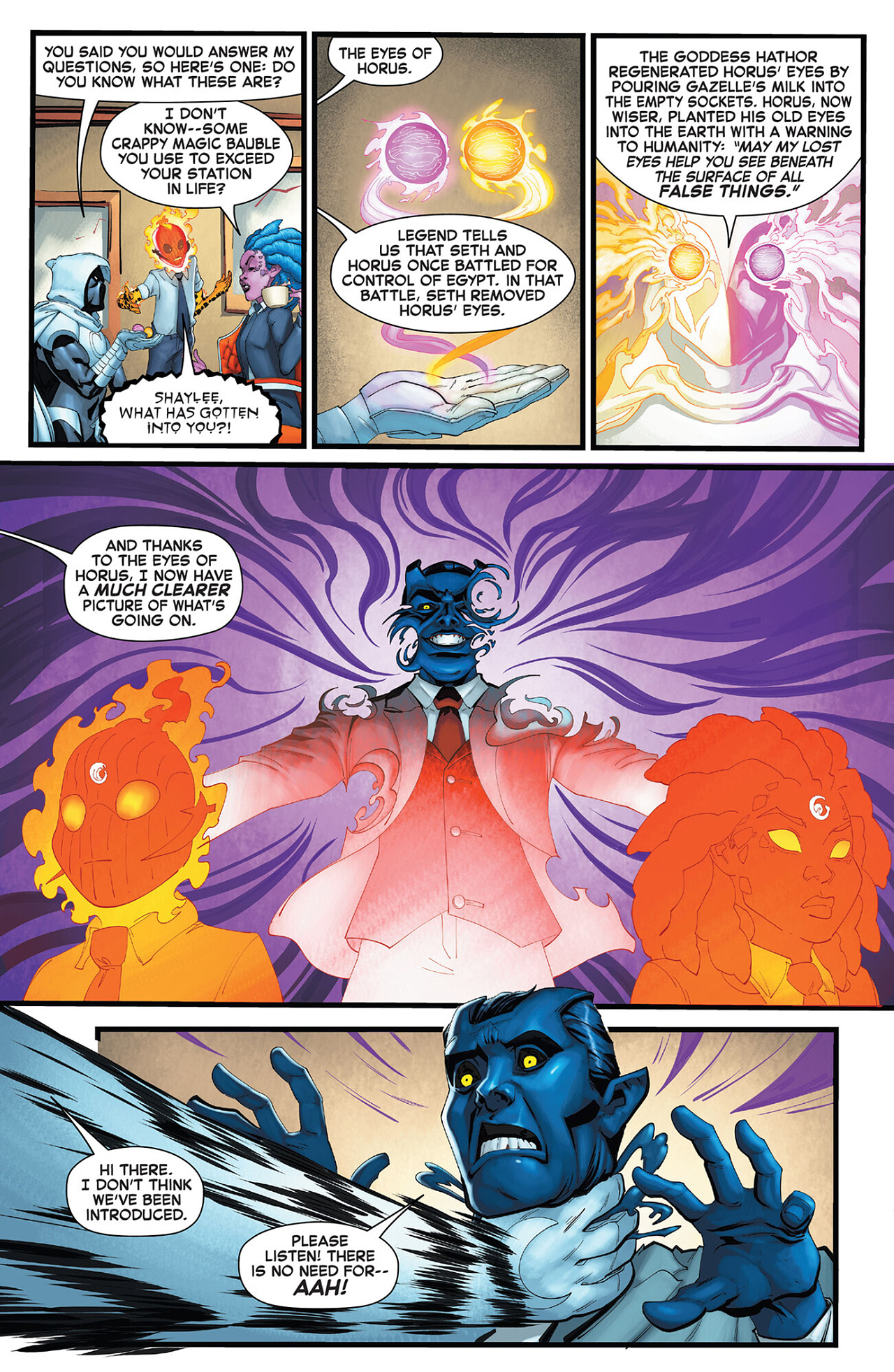 Read online Strange Academy: Moon Knight comic -  Issue #1 - 19