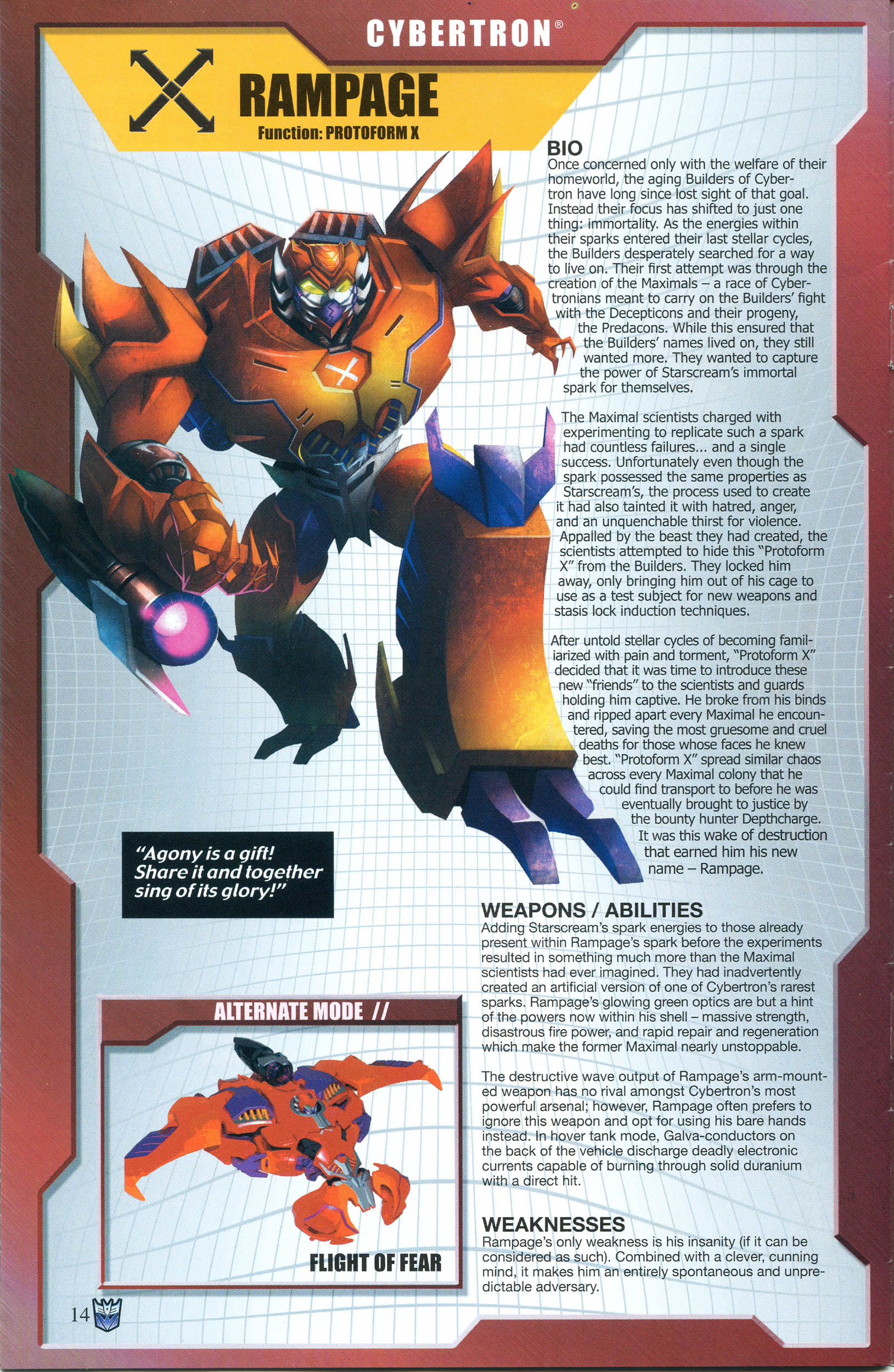 Read online Transformers: Collectors' Club comic -  Issue #55 - 14