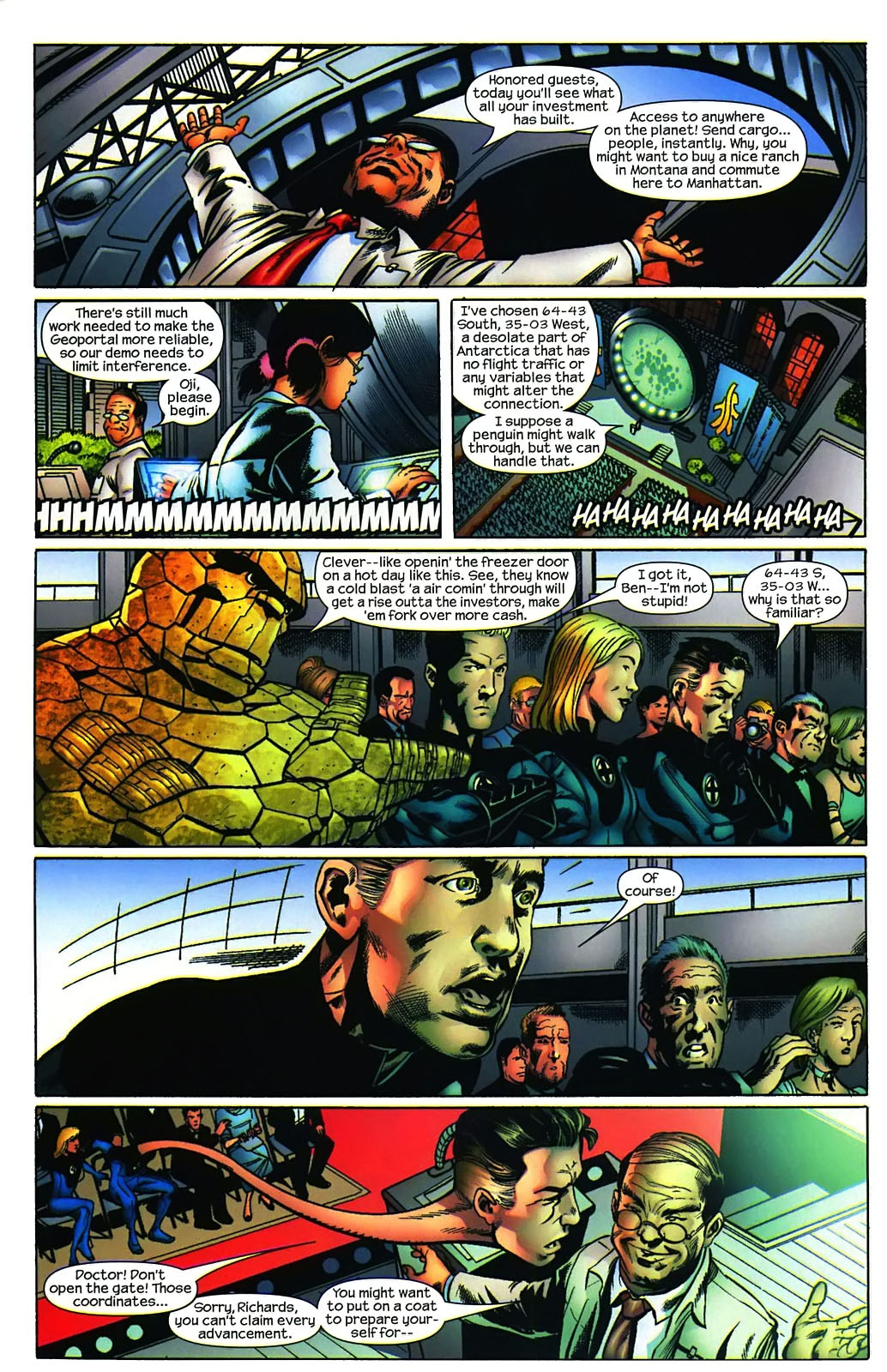 Read online Marvel Adventures Fantastic Four comic -  Issue #5 - 5