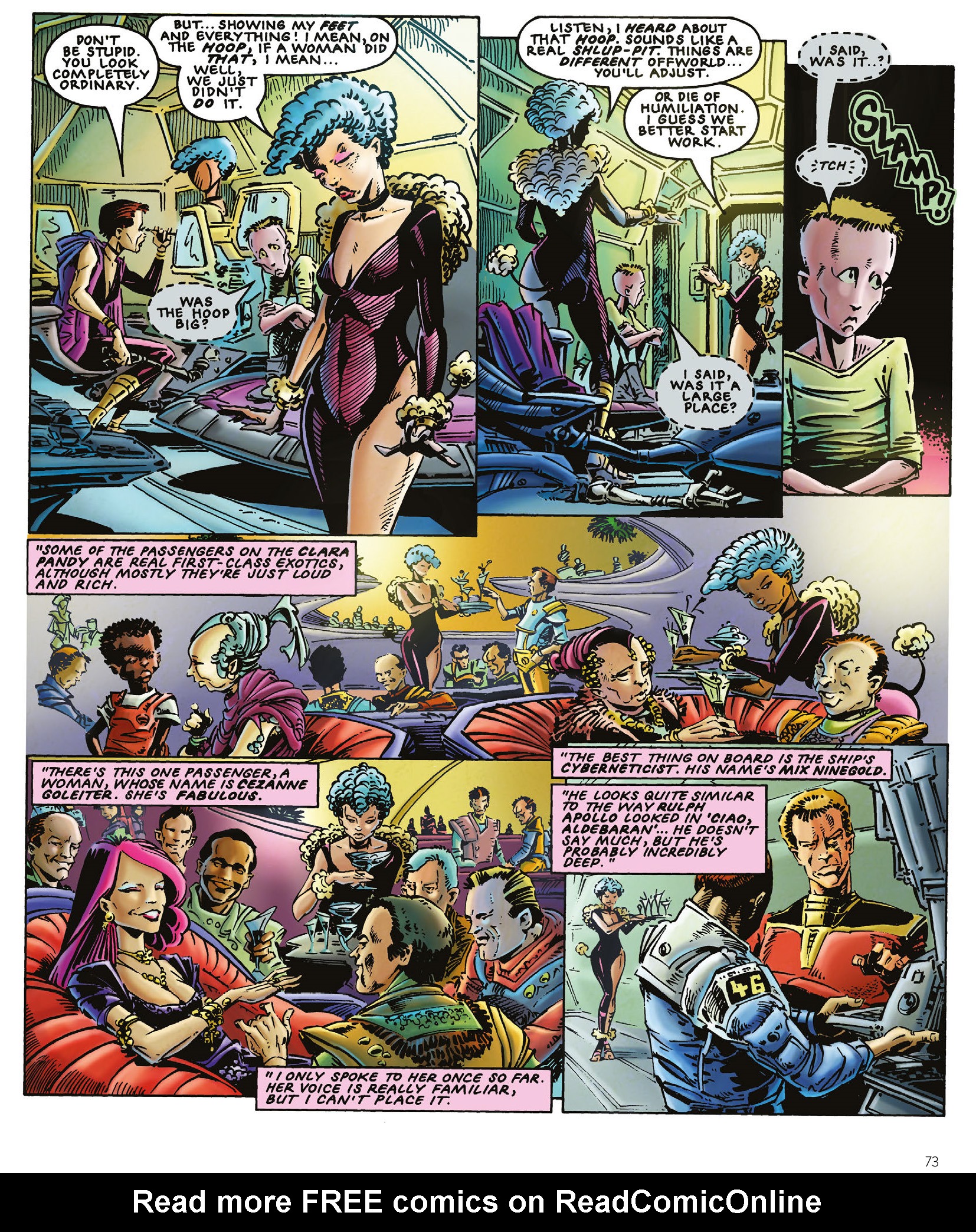 Read online The Ballad of Halo Jones: Full Colour Omnibus Edition comic -  Issue # TPB (Part 1) - 75