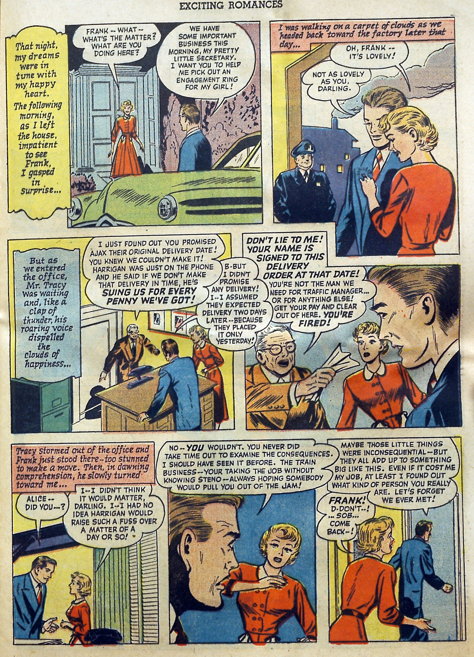 Read online Exciting Romances comic -  Issue #3 - 21