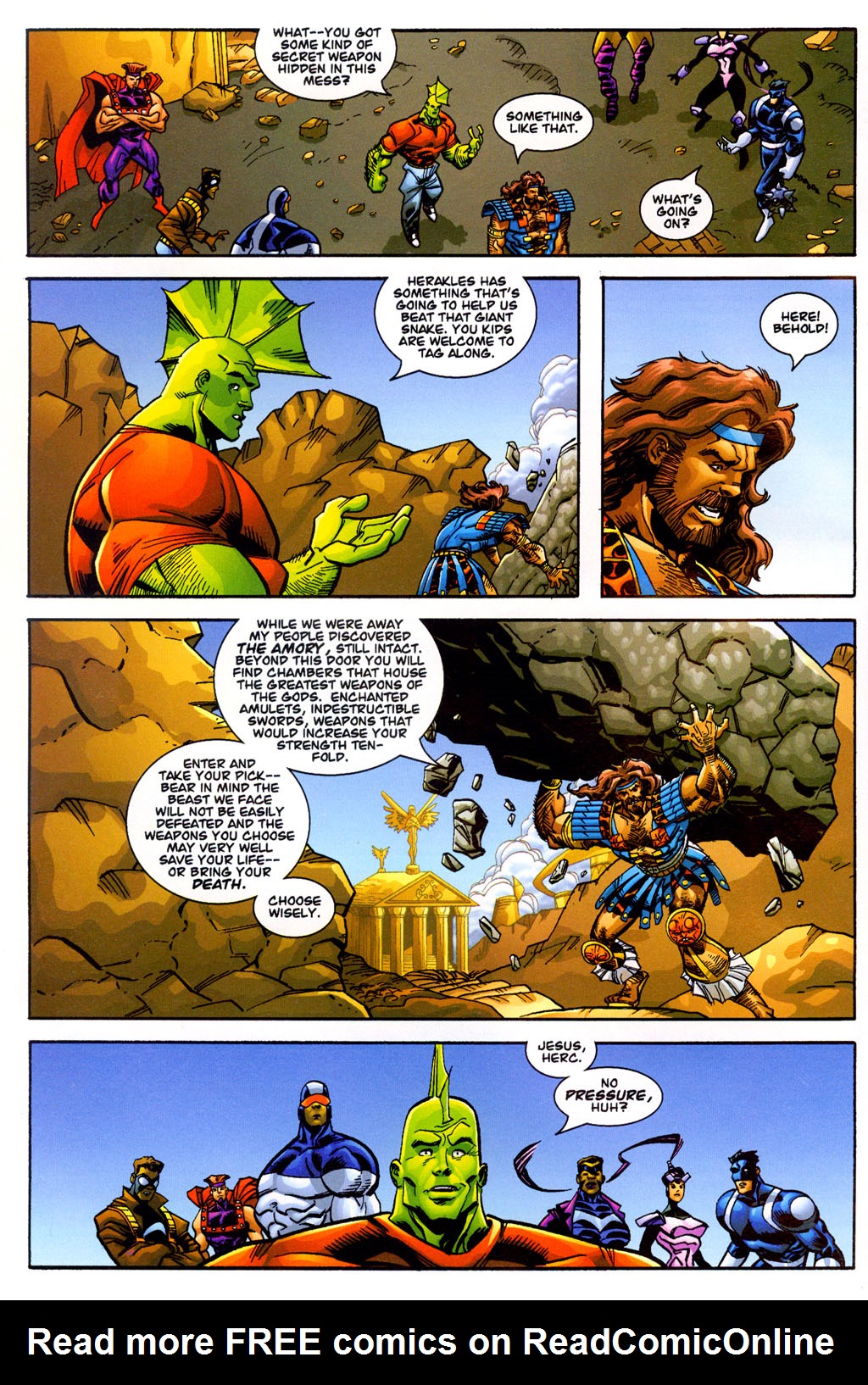 Read online Savage Dragon: God War comic -  Issue #3 - 20