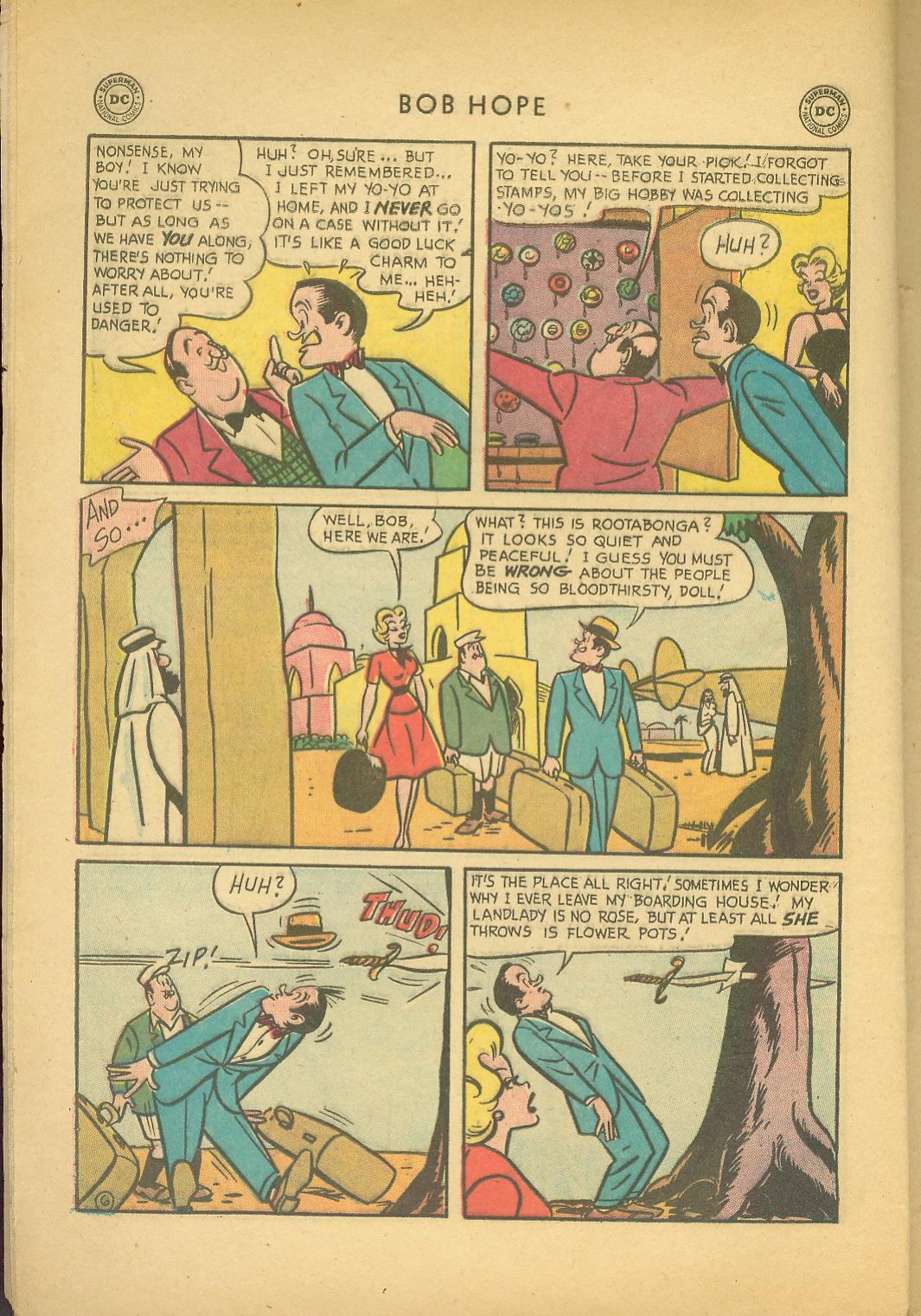 Read online The Adventures of Bob Hope comic -  Issue #48 - 8