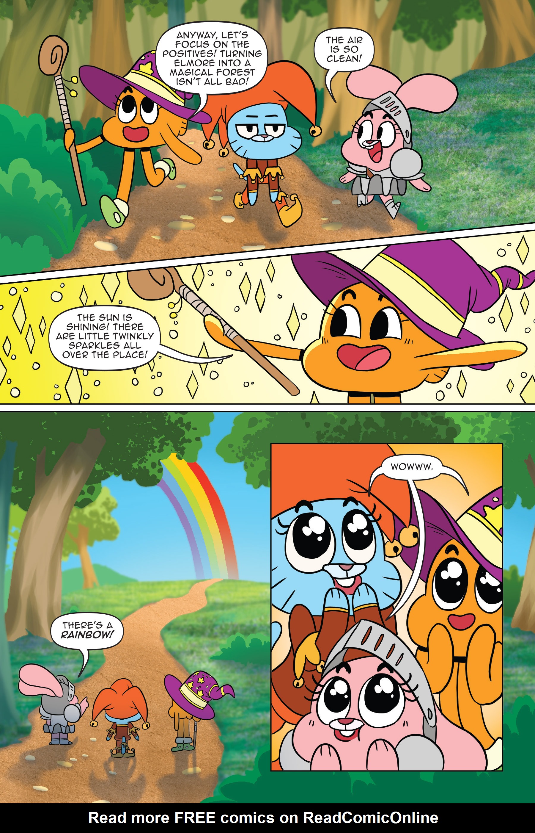 Read online The Amazing World of Gumball: Fairy Tale Trouble comic -  Issue # Full - 73