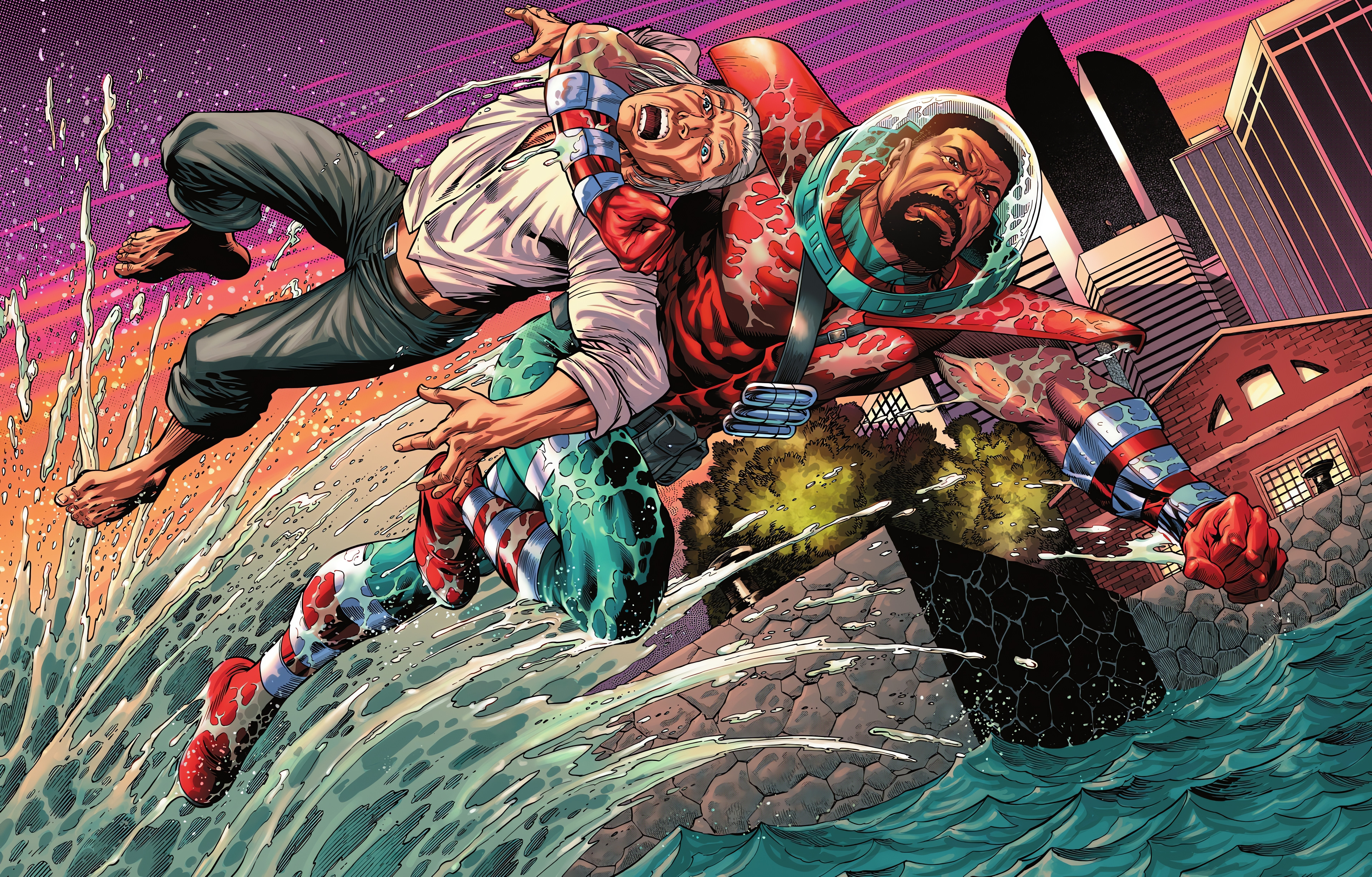 Read online Waller vs. Wildstorm comic -  Issue #3 - 4