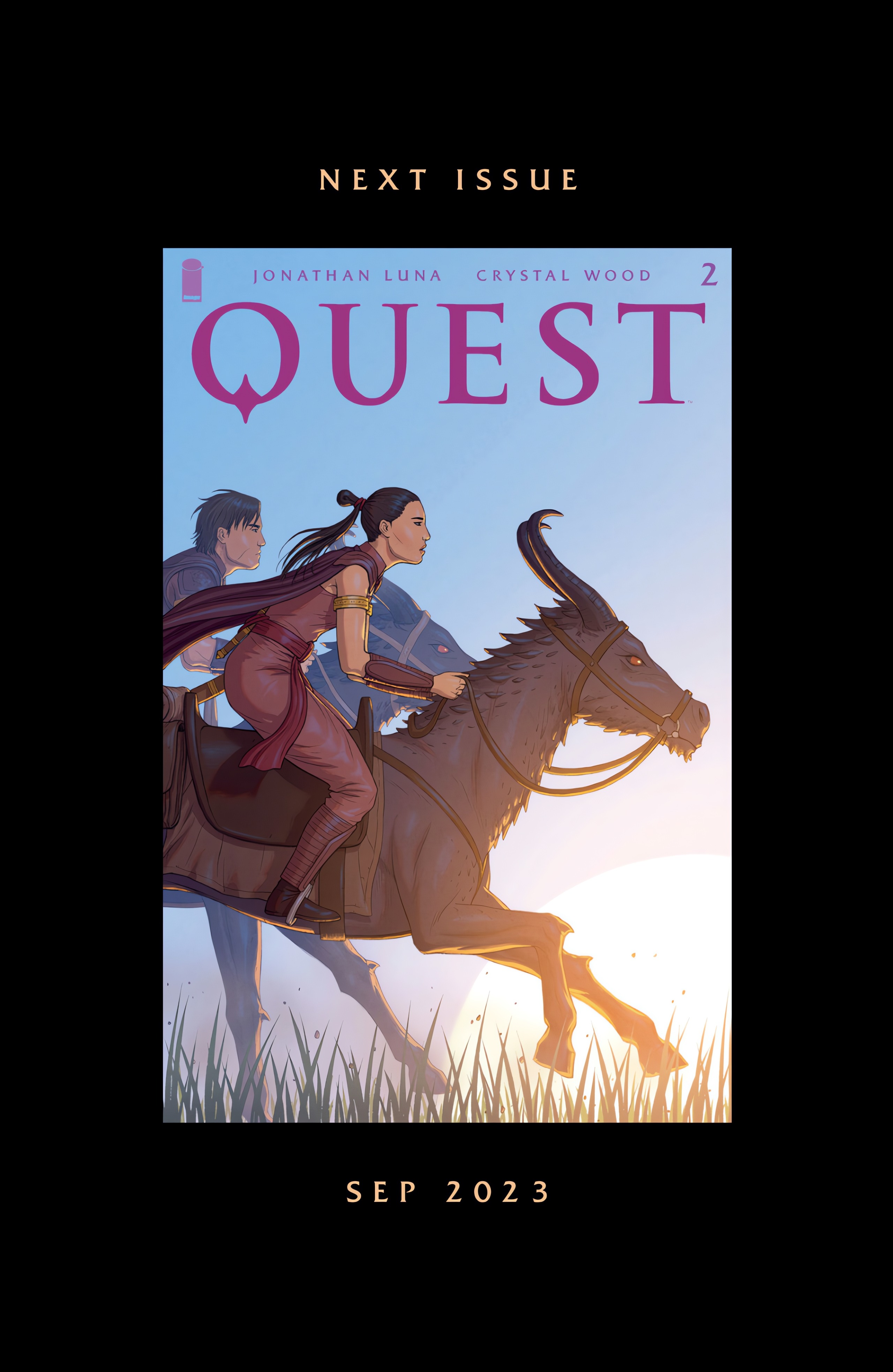 Read online Quest comic -  Issue #1 - 26