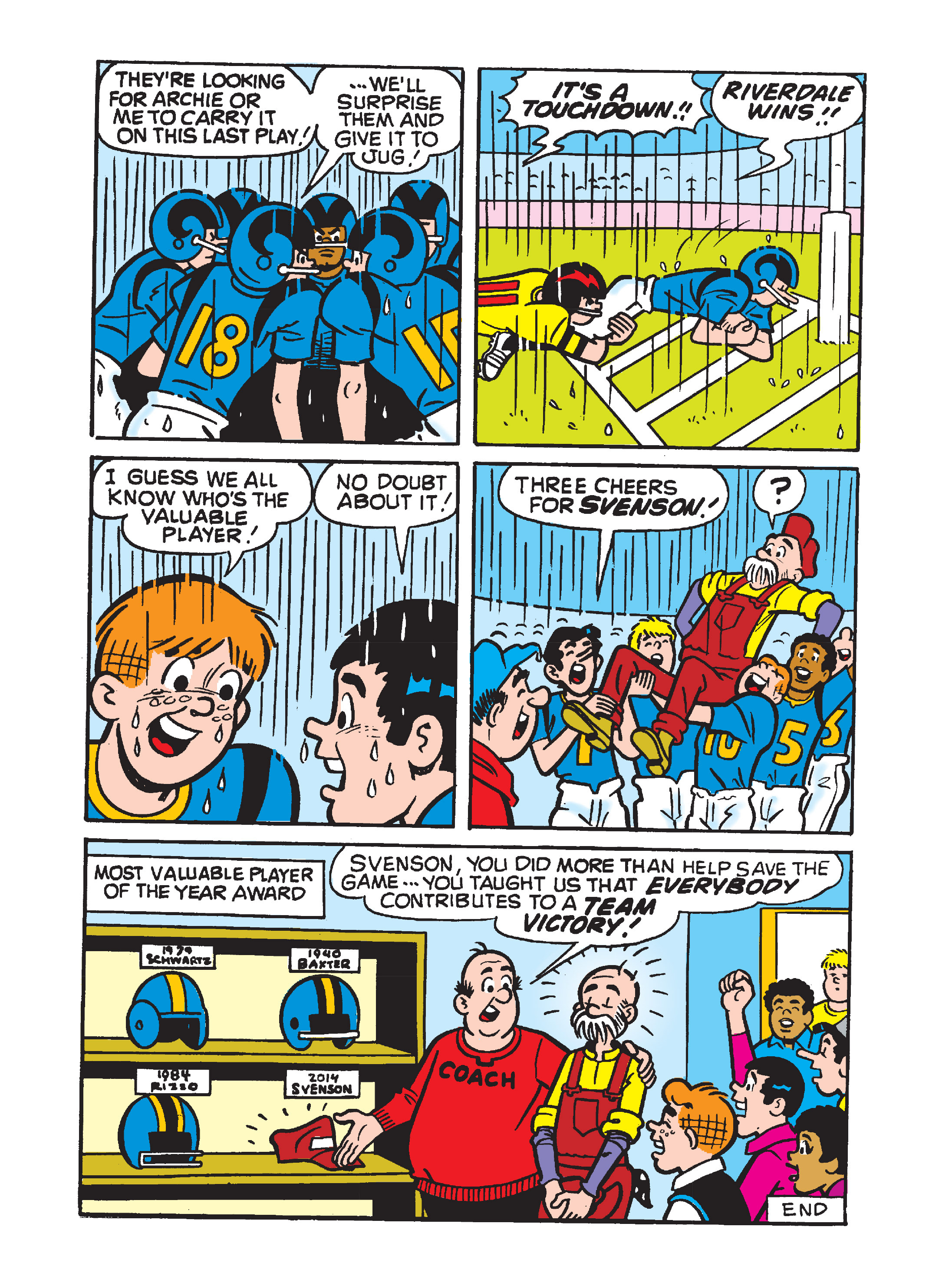 Read online Archie's Funhouse Double Digest comic -  Issue #10 - 121