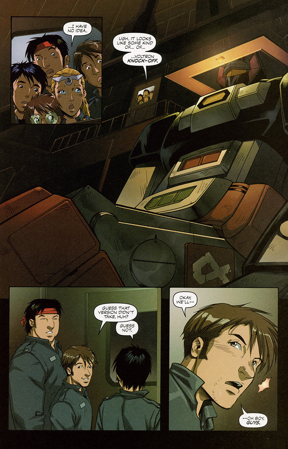 Read online Voltron: Defender of the Universe comic -  Issue #2 - 18