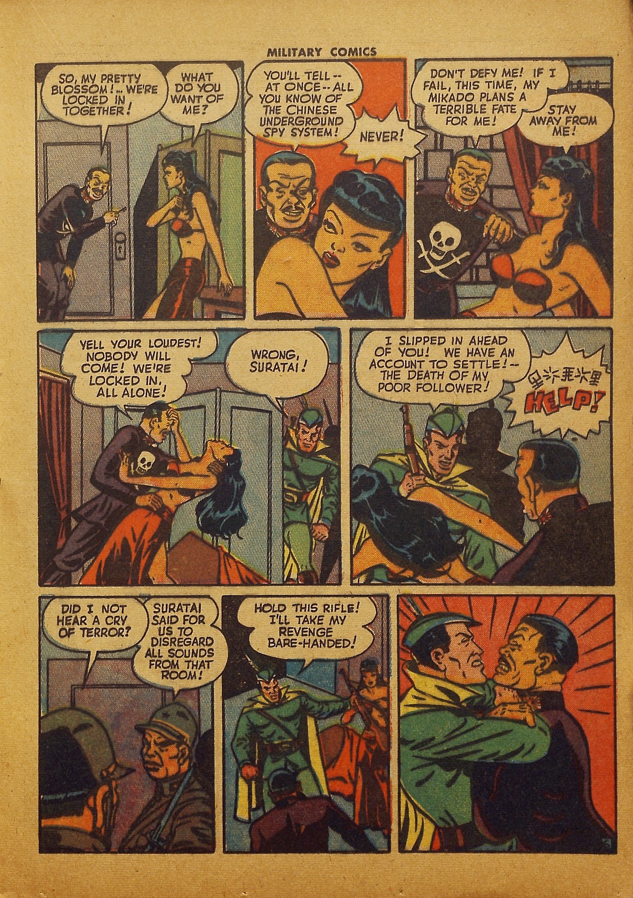 Read online Military Comics comic -  Issue #29 - 27