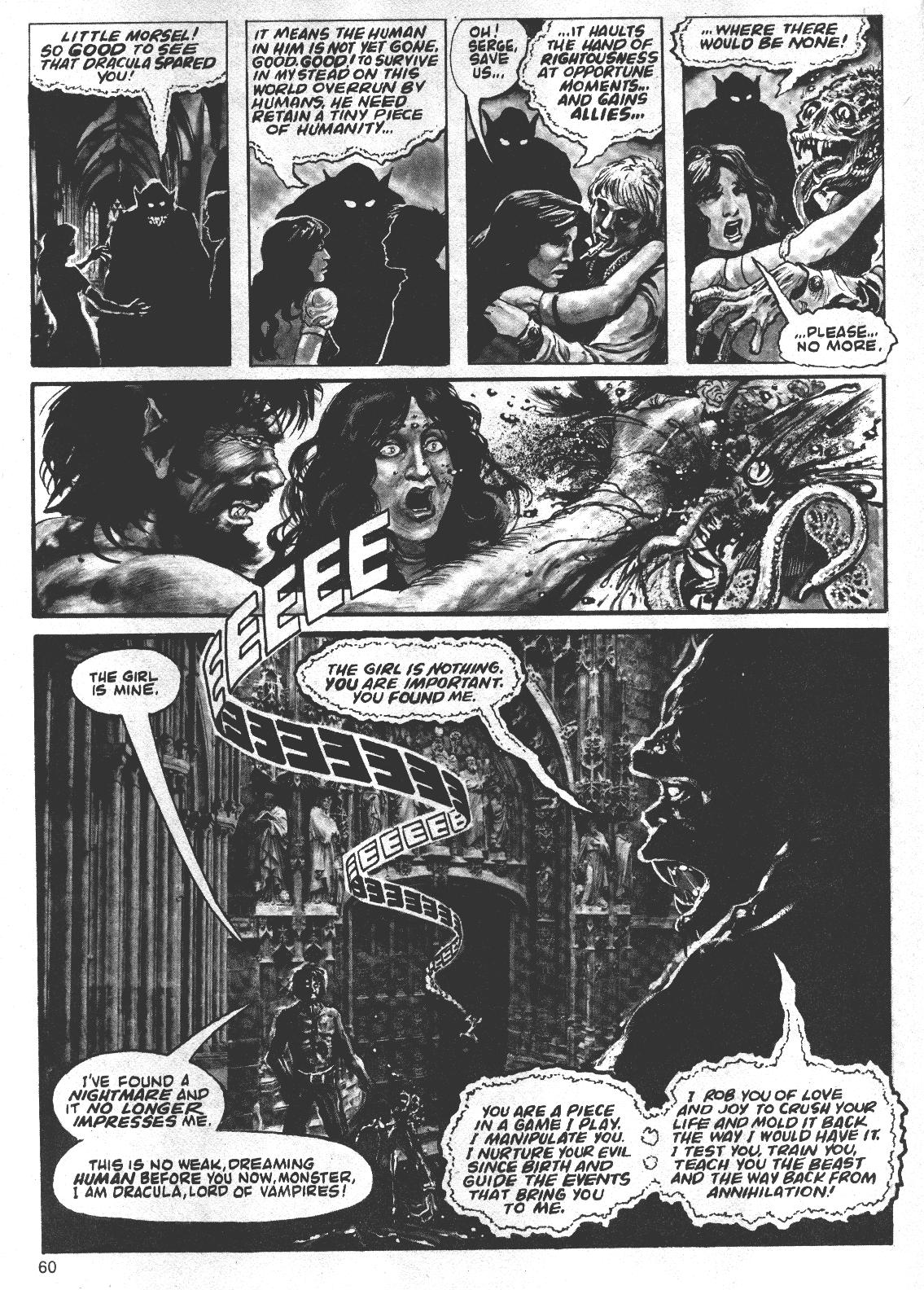 Read online Bizarre Adventures comic -  Issue #33 - 60