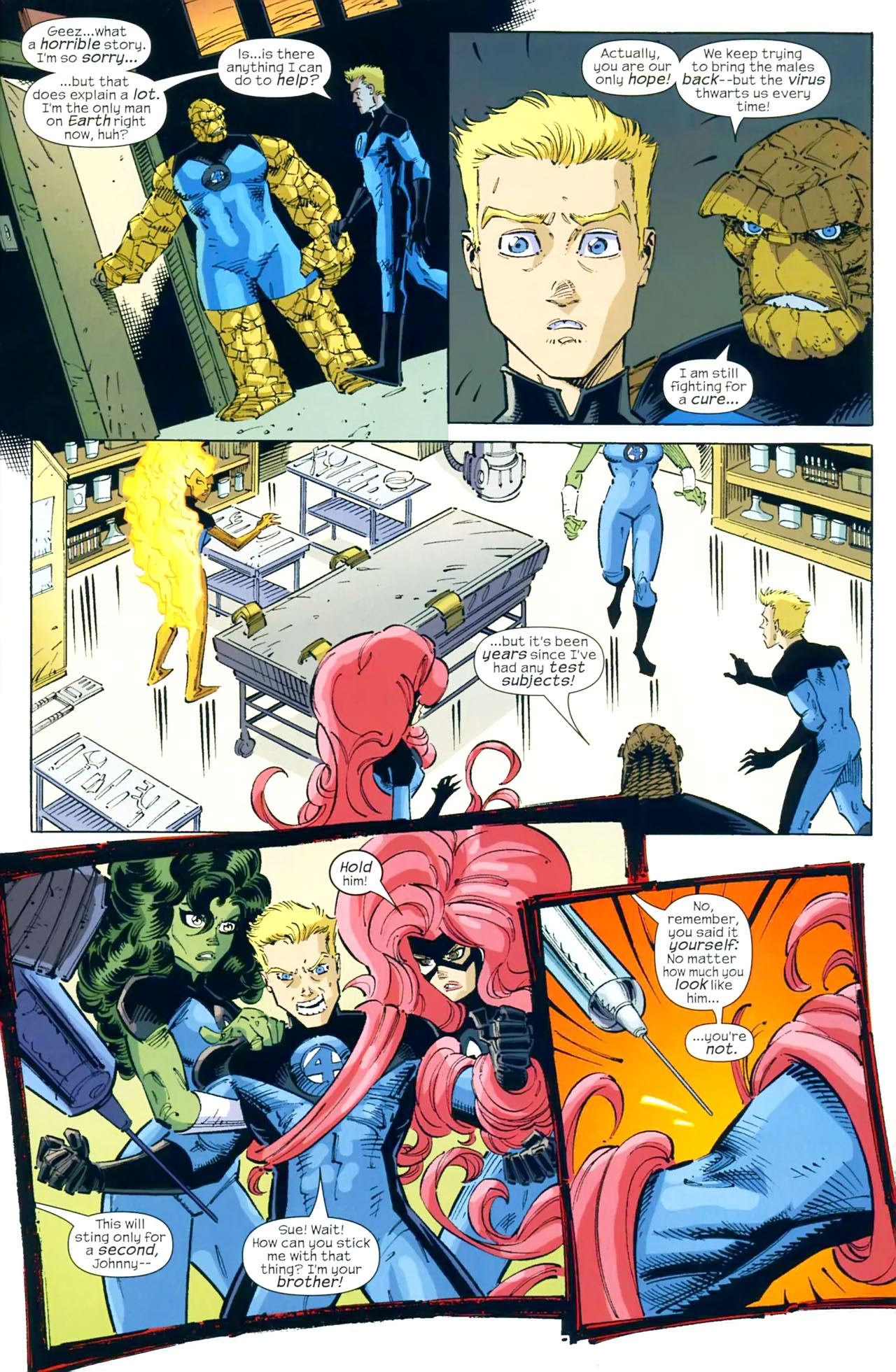 Read online Marvel Adventures Fantastic Four comic -  Issue #25 - 16