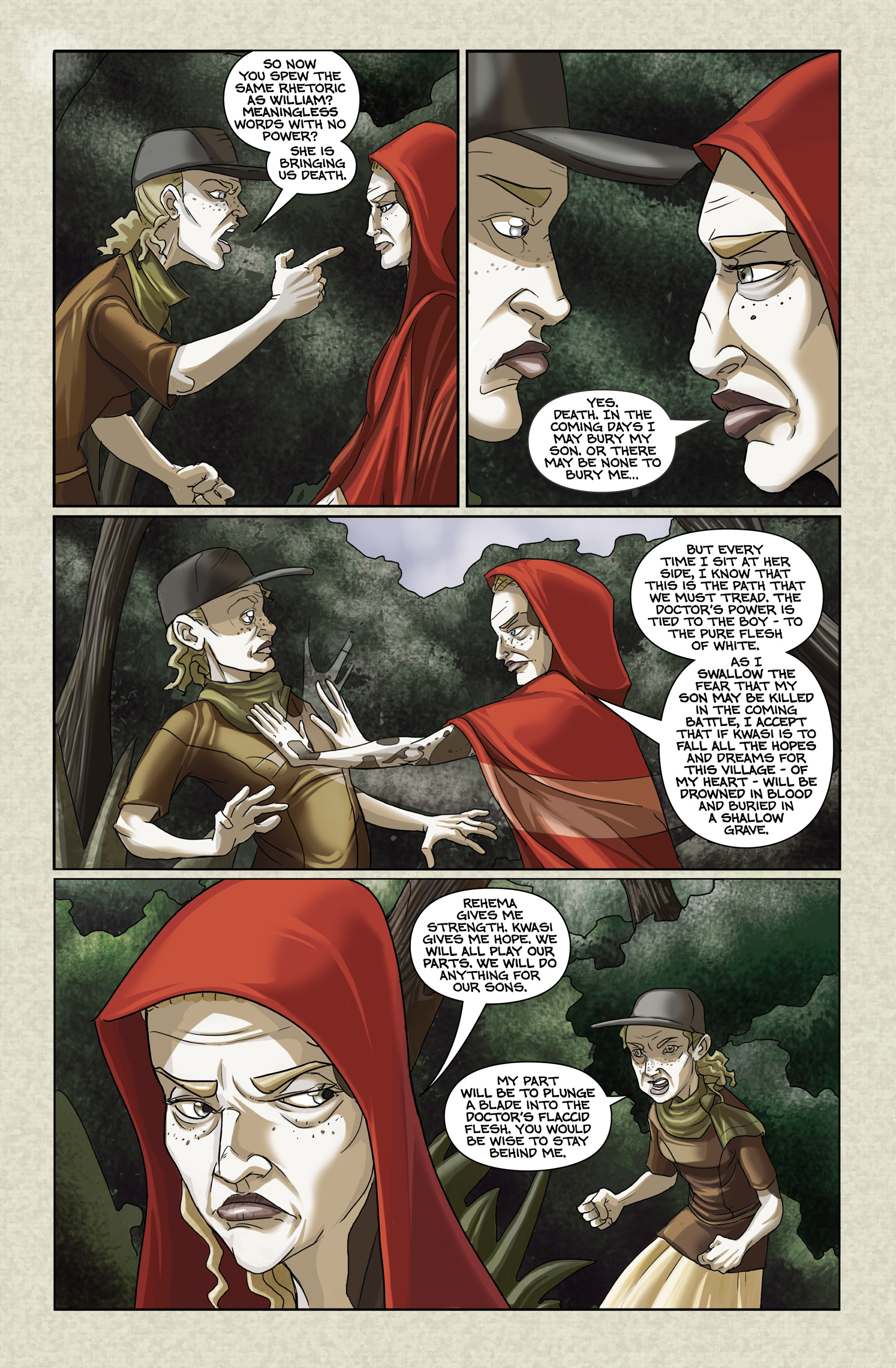 Read online Flesh of White comic -  Issue #3 - 11