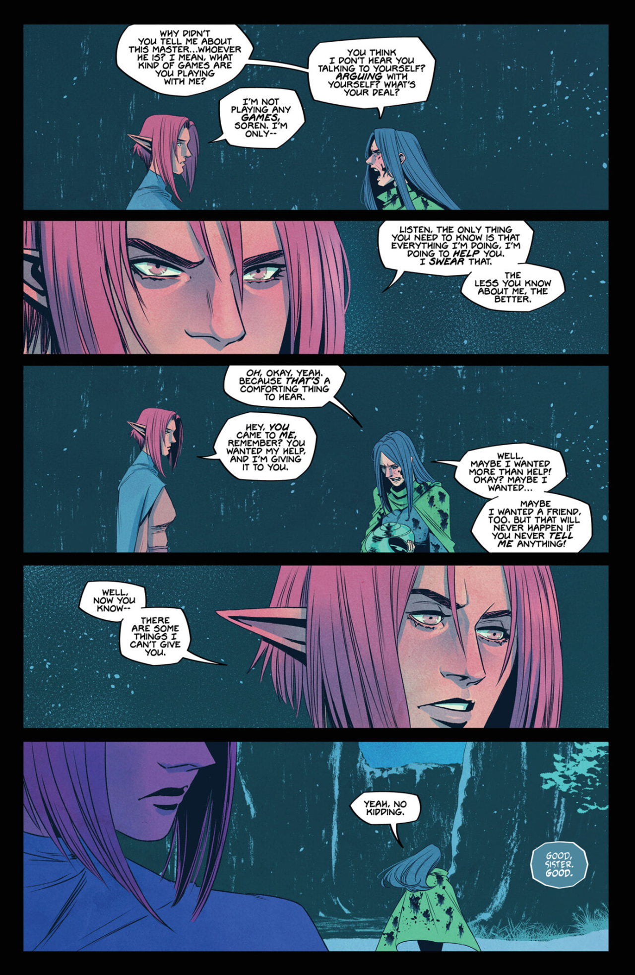 Read online Queen of Swords: A Barbaric Story comic -  Issue #2 - 32