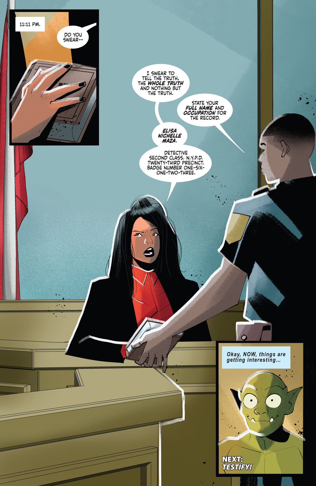 Read online Gargoyles (2022) comic -  Issue #9 - 27