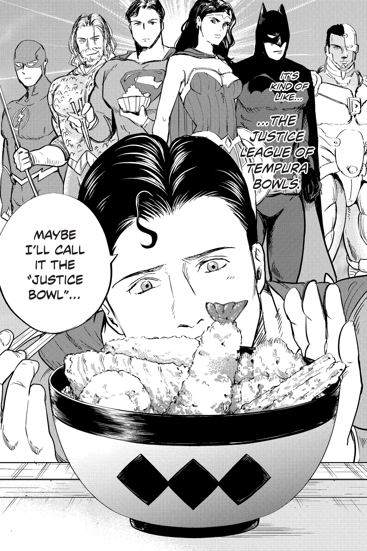 Read online Superman vs. Meshi comic -  Issue #3 - 13