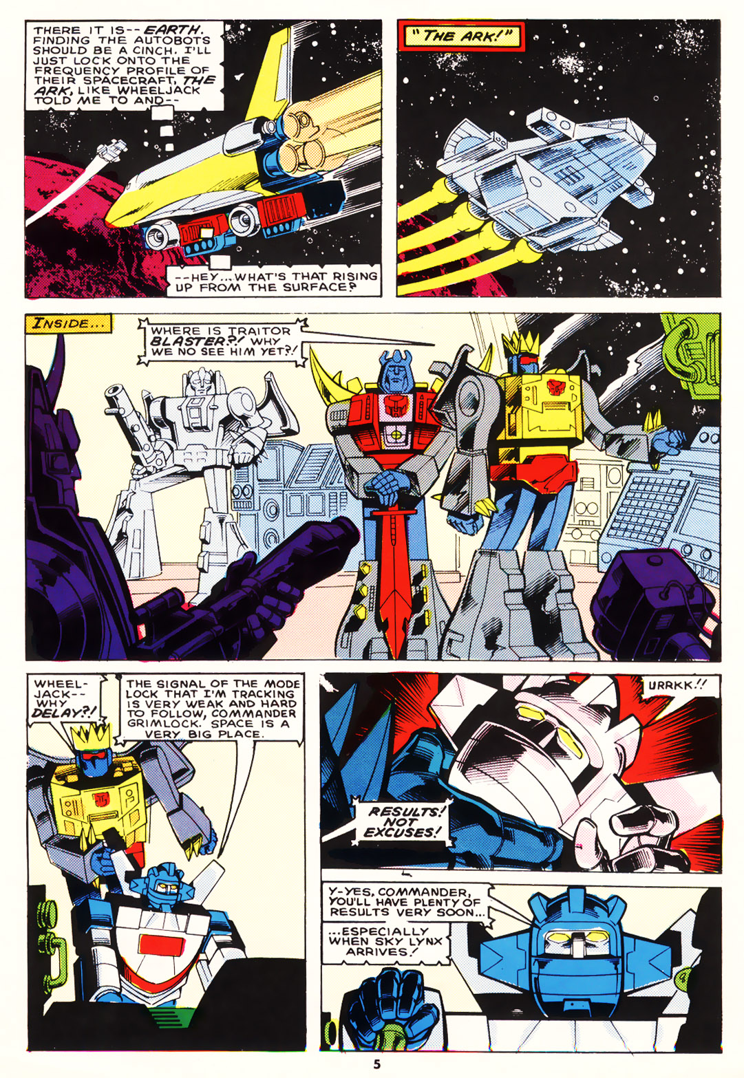 Read online The Transformers (UK) comic -  Issue #143 - 5