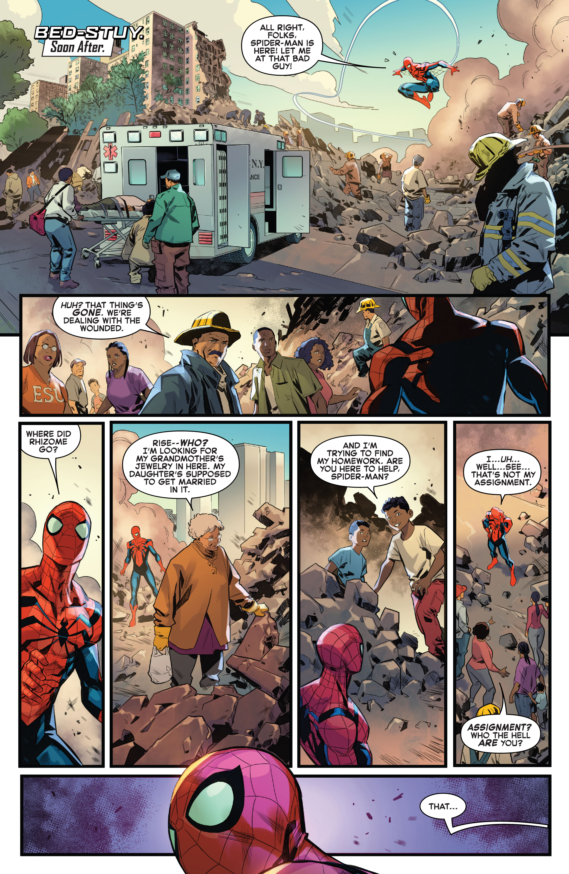 Read online Miles Morales: Spider-Man By Saladin Ahmed Omnibus comic -  Issue # TPB (Part 9) - 23