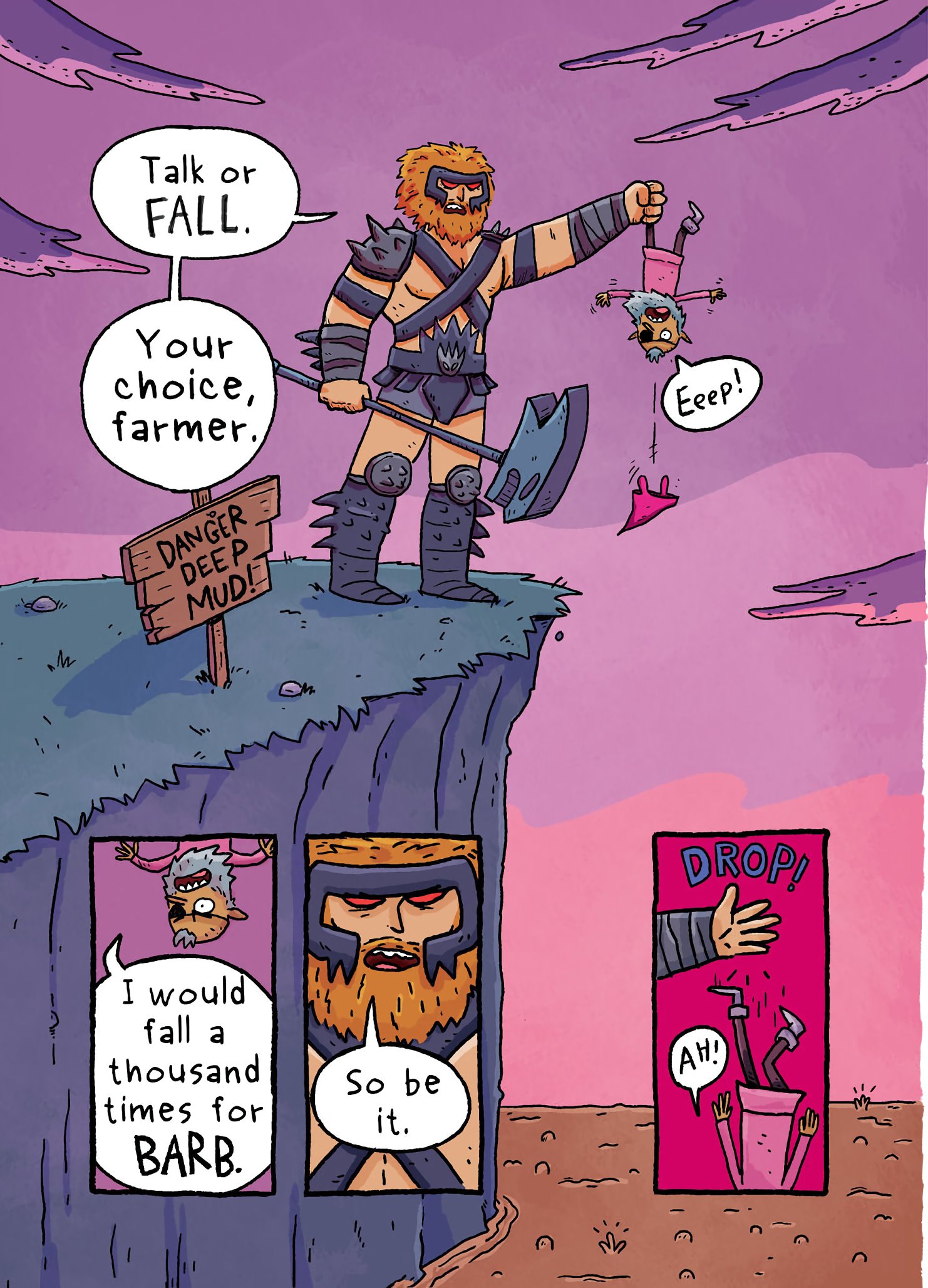 Read online Barb the Last Berzerker comic -  Issue # TPB 2 (Part 1) - 17