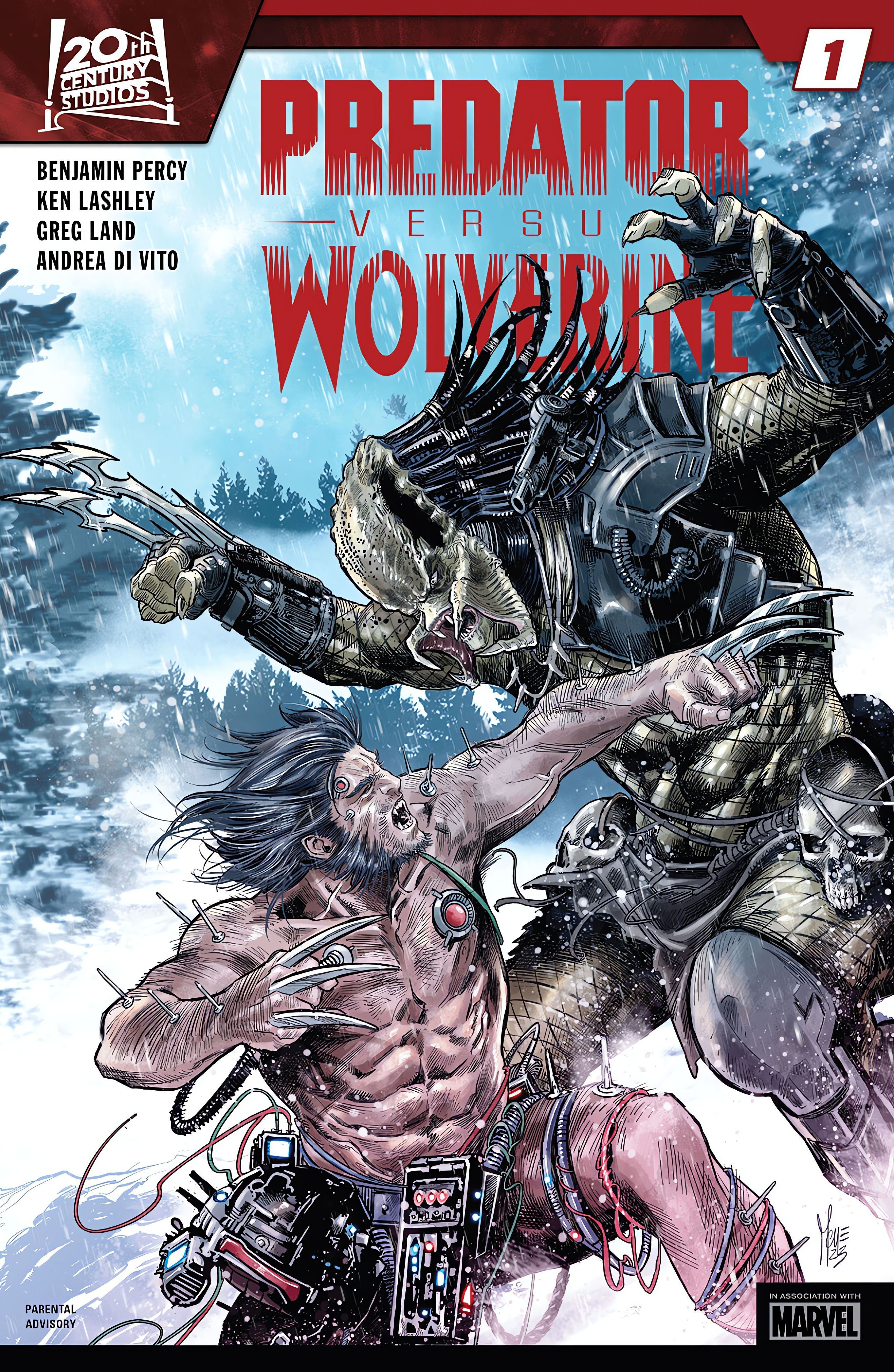 Read online Predator vs. Wolverine comic -  Issue #1 - 1