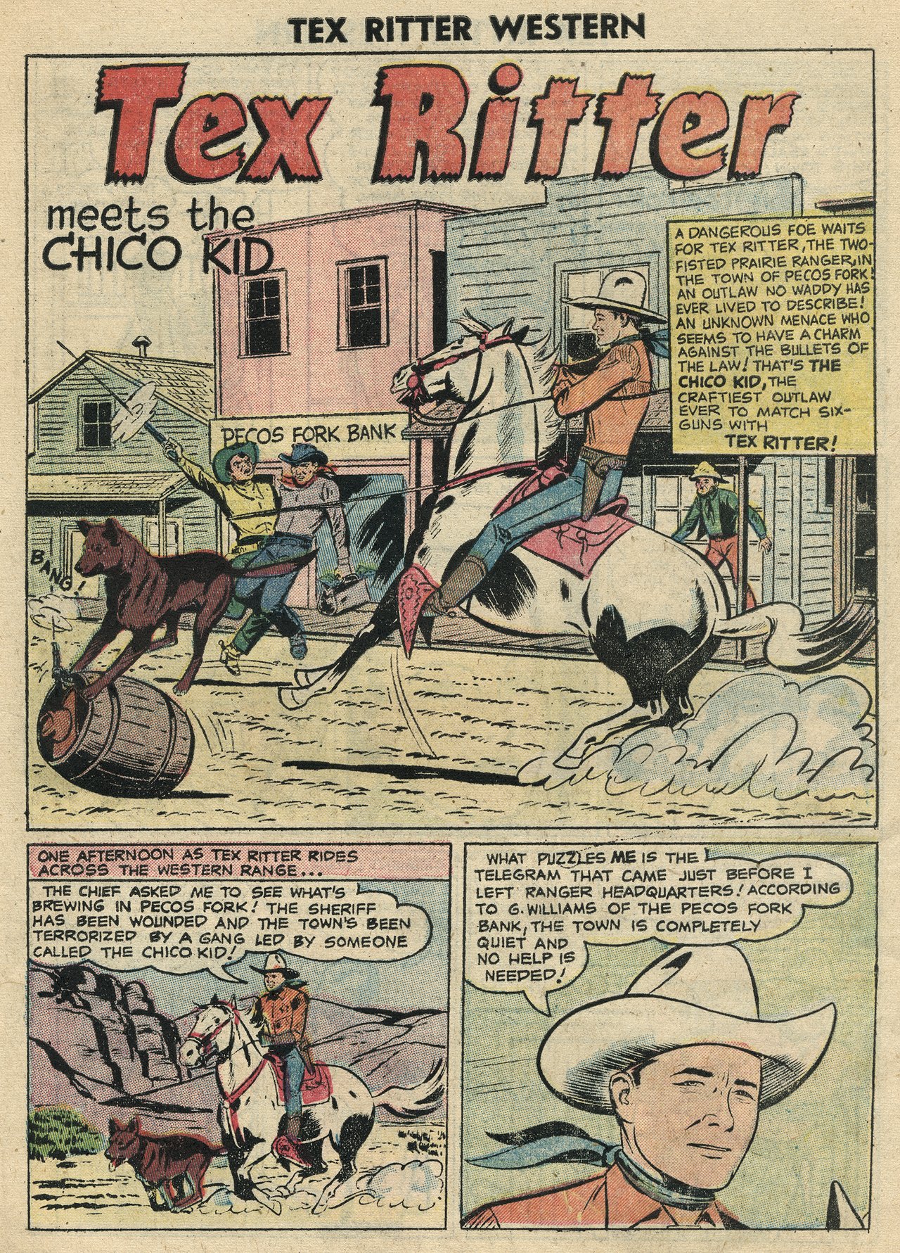 Read online Tex Ritter Western comic -  Issue #32 - 27