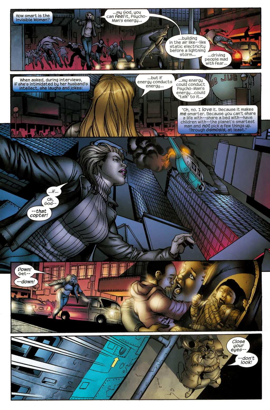 Read online Marvel Knights 4 comic -  Issue #11 - 13