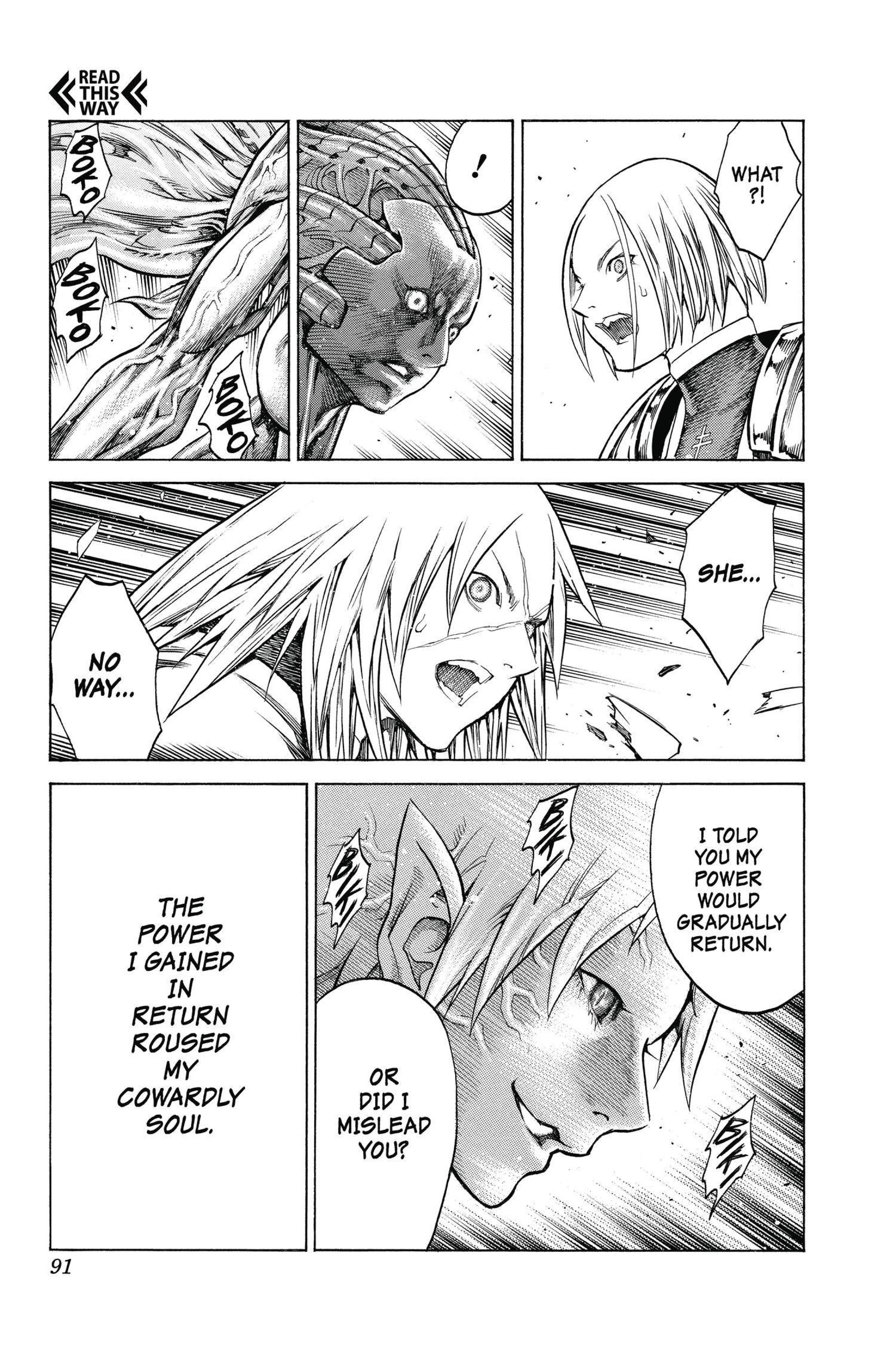Read online Claymore comic -  Issue #26 - 81