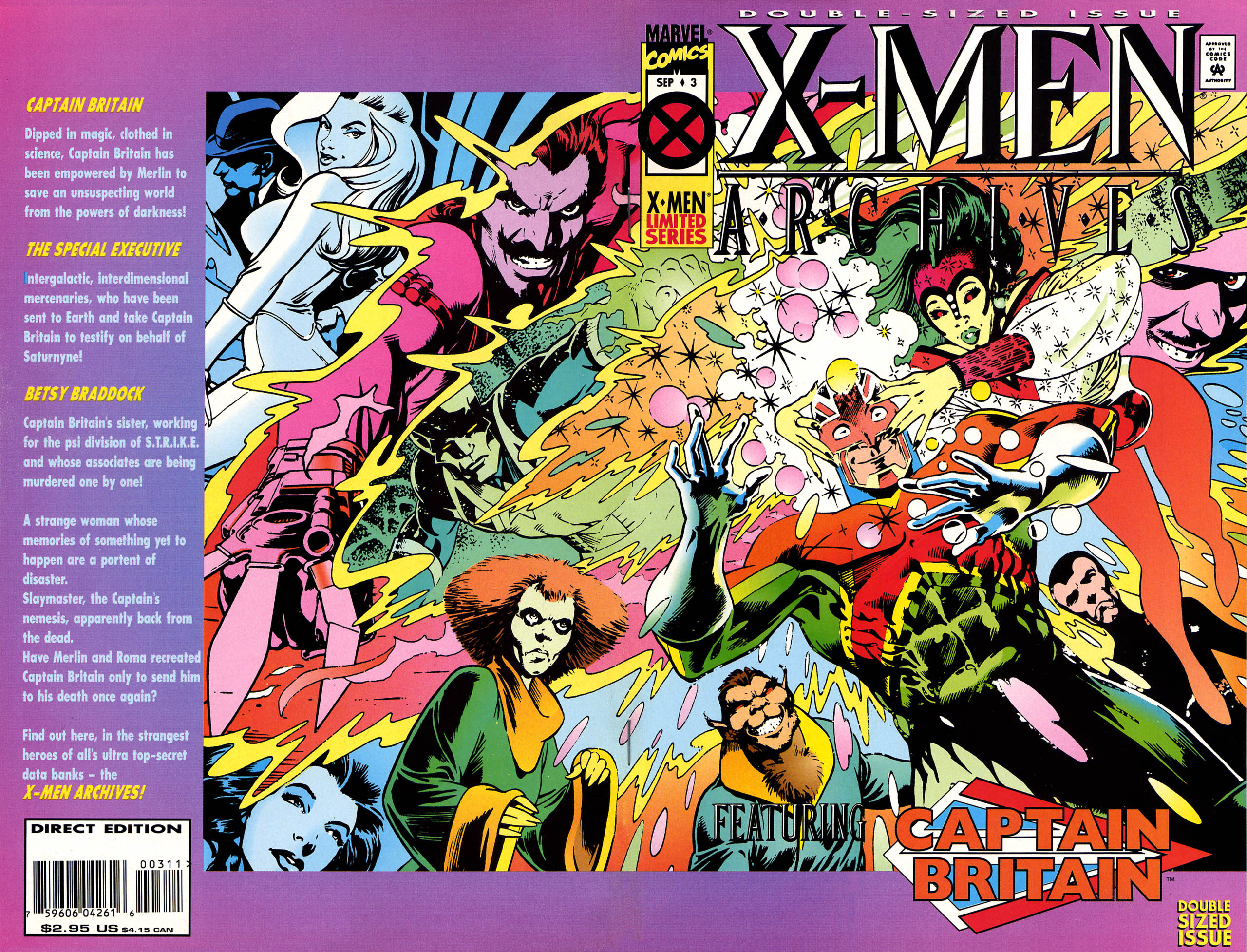 Read online X-Men Archives Featuring Captain Britain comic -  Issue #3 - 1