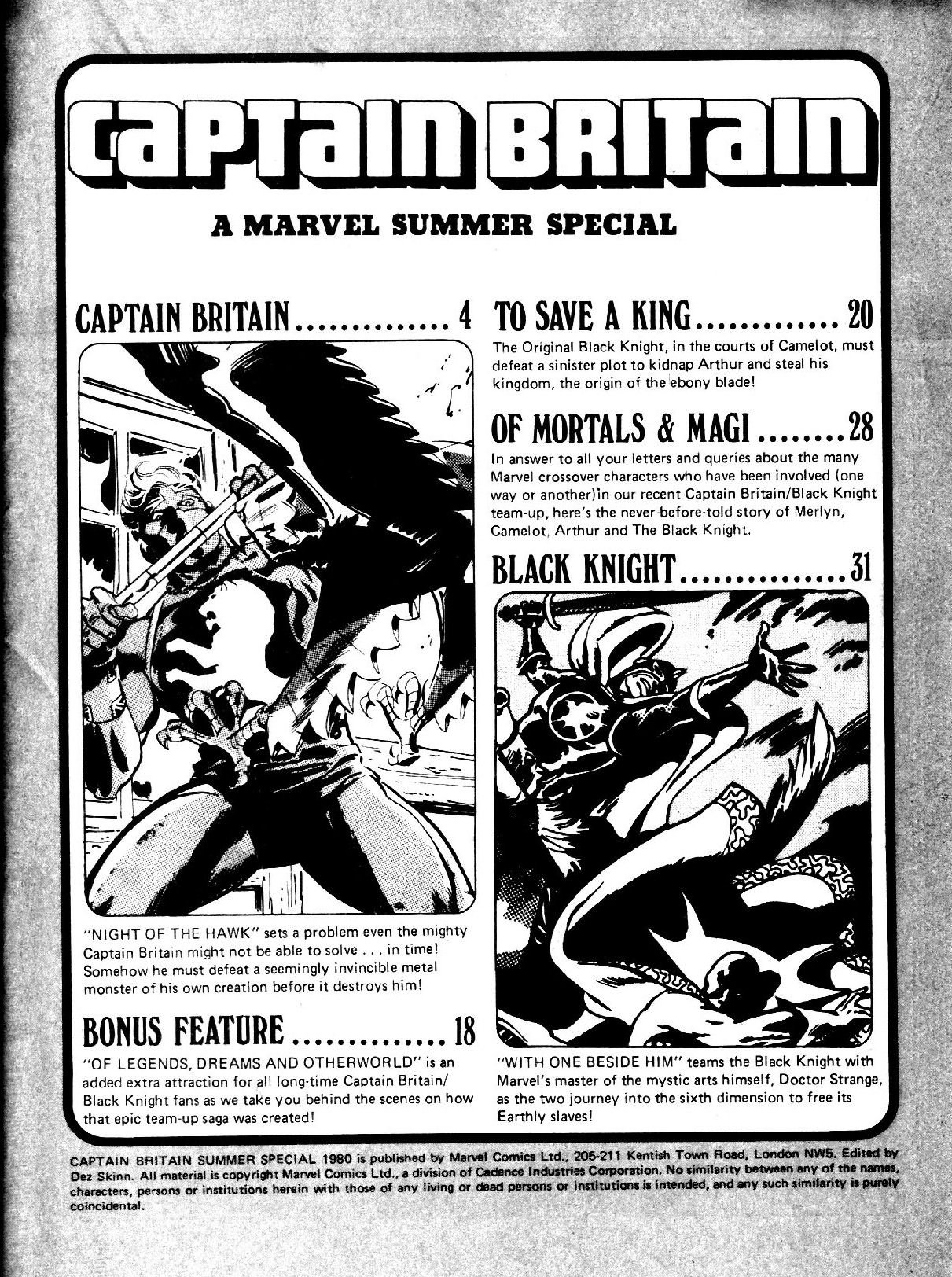 Read online Captain Britain Summer Special comic -  Issue #1 - 3