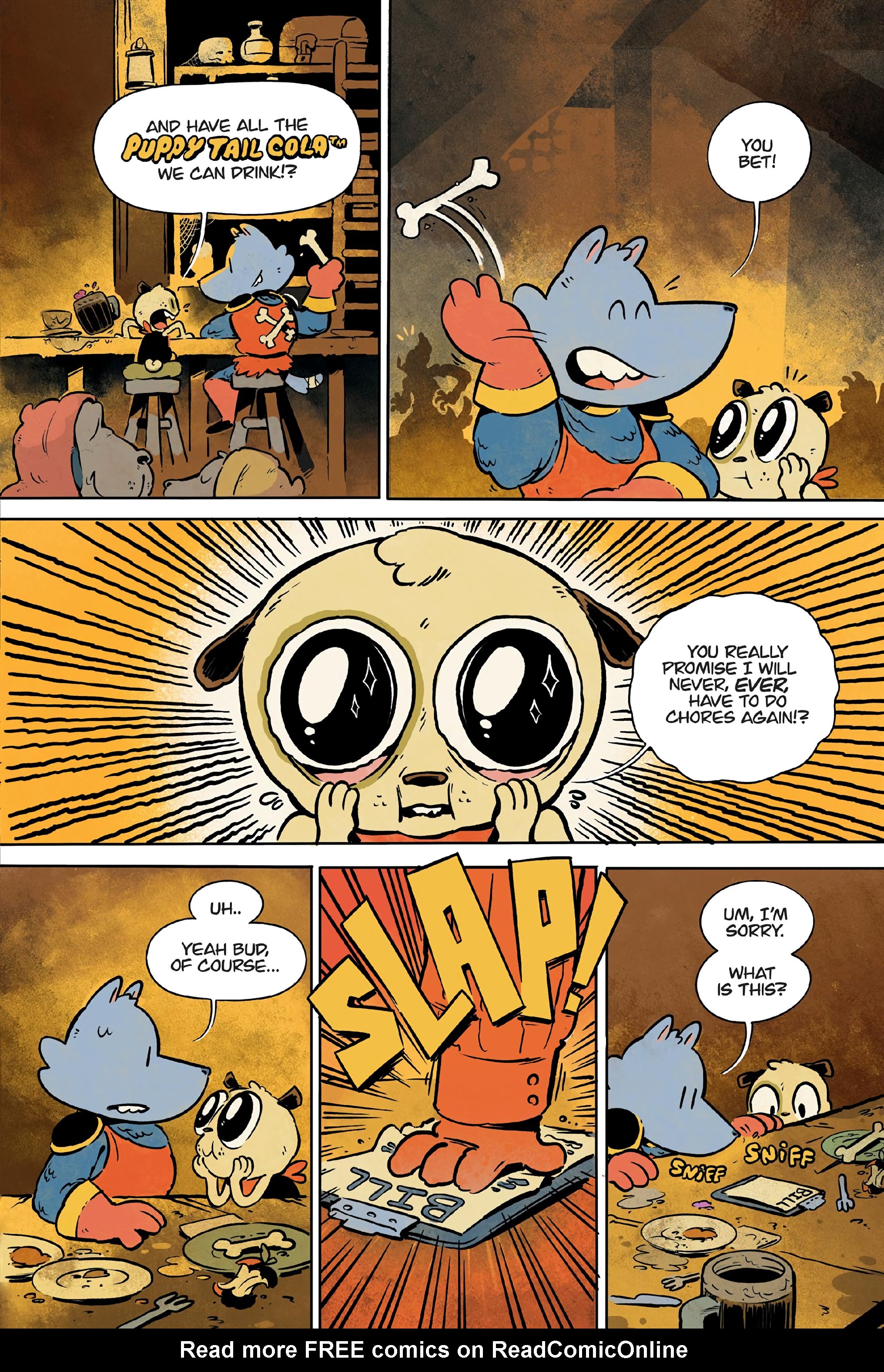 Read online Puppy Knight: Den of Deception comic -  Issue # Full - 7